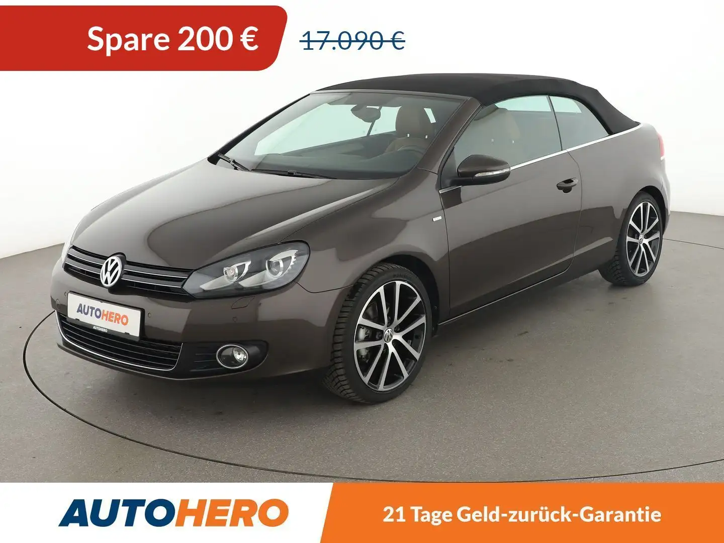 Volkswagen Golf 1.4 TSI Cup Aut.*NAVI*XENON*TEMPO*PDC* Brun - 1