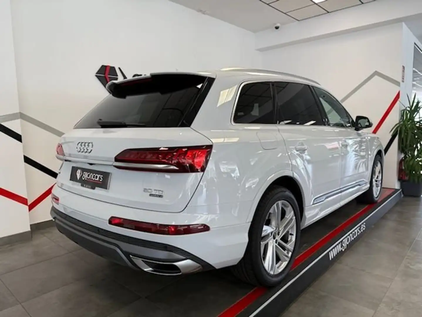 Audi Q7 S line 50 TDI 210kW (286CV) quattro tip Blanco - 2
