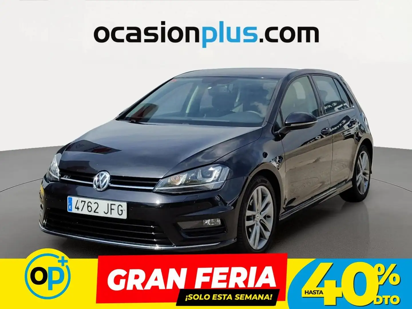 Volkswagen Golf 1.6TDI CR BMT Sport 105 Negro - 1