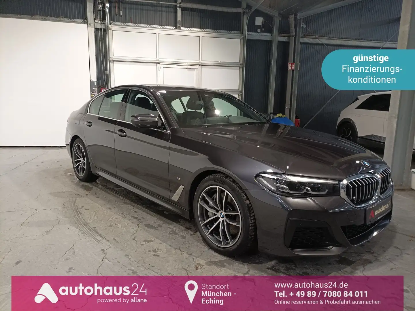 BMW 530 d MHD xDrive M Sport LED|Navi|Kamera|AHK|PDC Grigio - 1