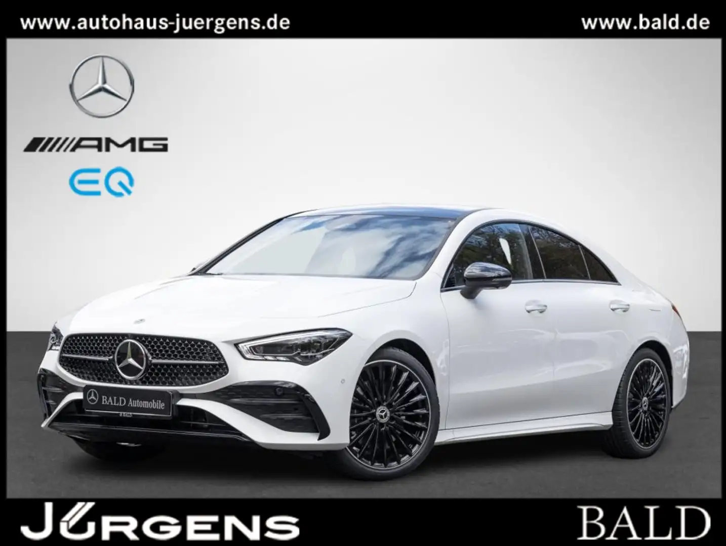 Mercedes-Benz CLA 200 AMG/Wide/ILS/Pano/360/Amb/Totw/Night/19" Blanco - 1