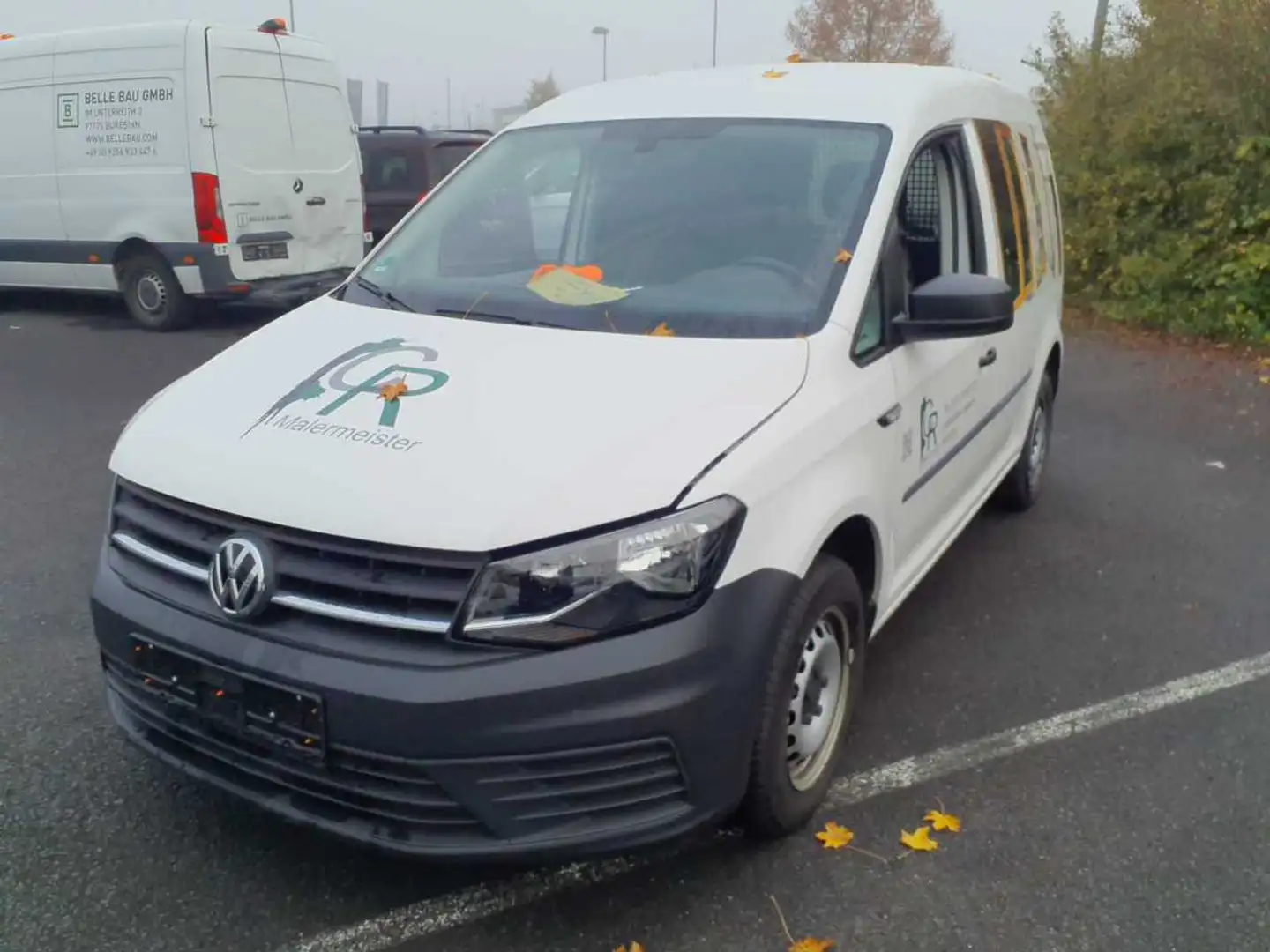 Volkswagen Caddy 1.0TSI Kasten EcoProfi +FLÜGELT.+LICHT/SIC Weiß - 2