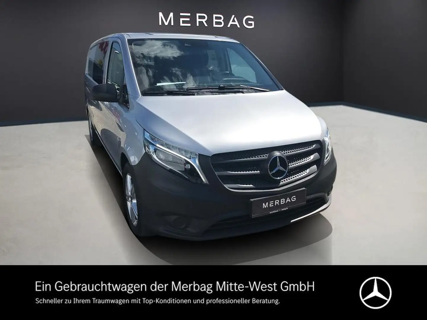 Mercedes-Benz Vito 124 CDI Mixto Extralang Mercedes-Benz  124 CD Argent - 1