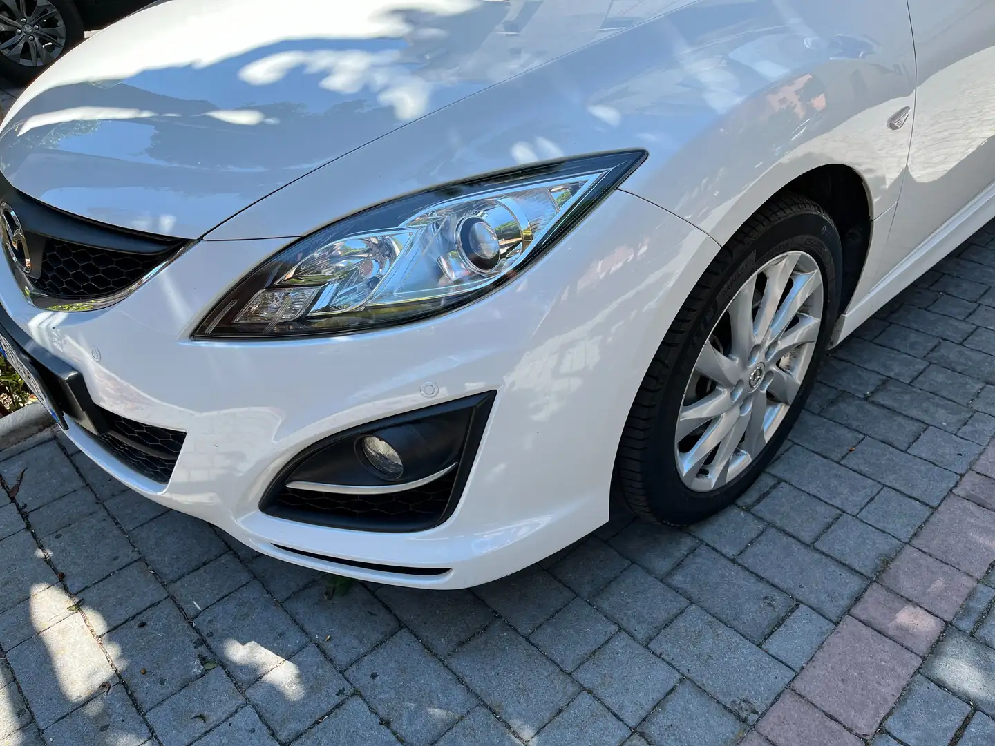 Mazda 6 6 II 2008 Wagon Wagon 2.2 cd Executive 163cv FL Bianco - 2