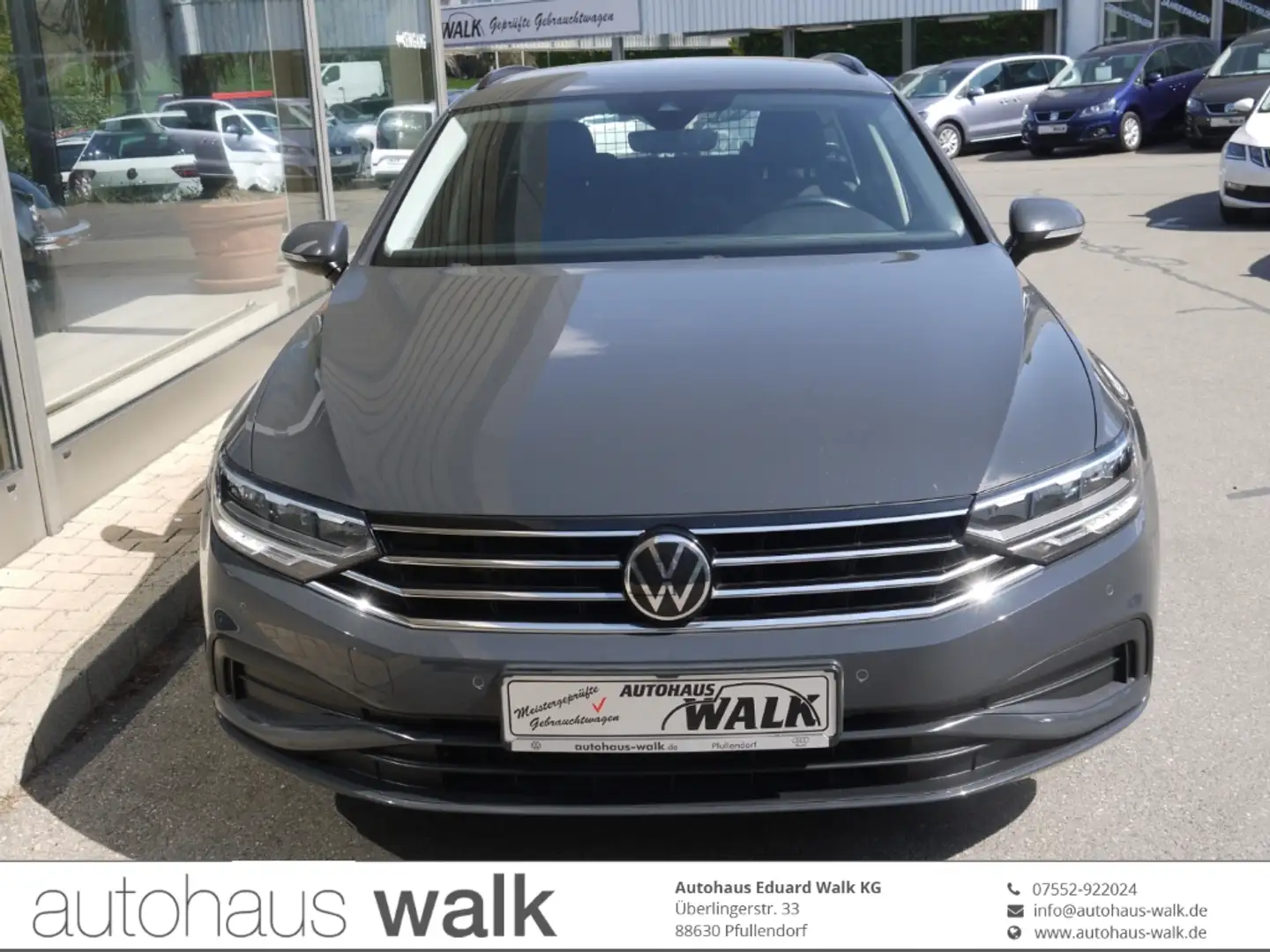 Volkswagen Passat Variant 2.0 TDI DSG NAVI DAB ACC RFK Grijs - 1