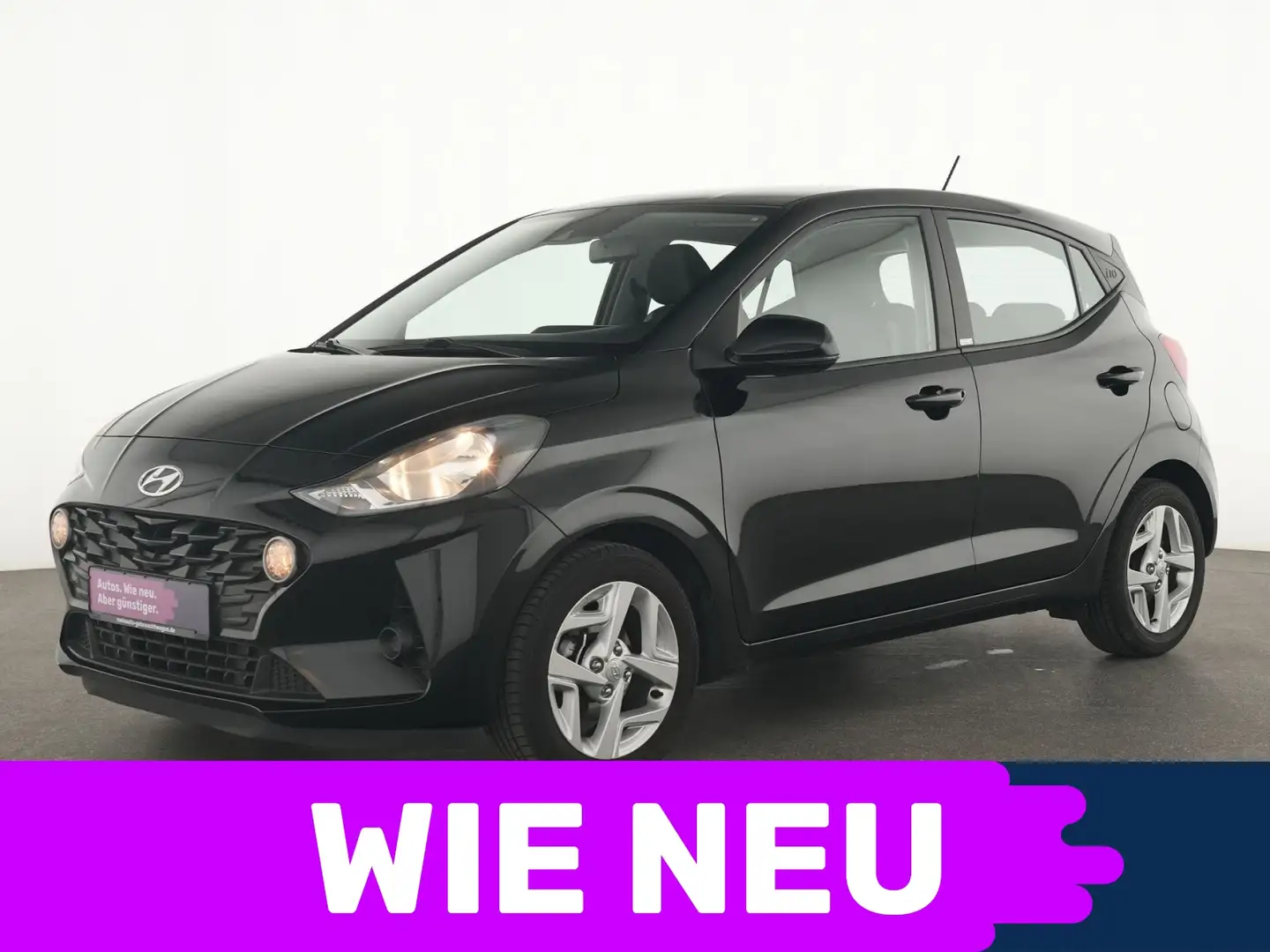Hyundai i10 Trend CarPlay|PDC|SHZ|Tempomat|Klimaauto. Schwarz - 1