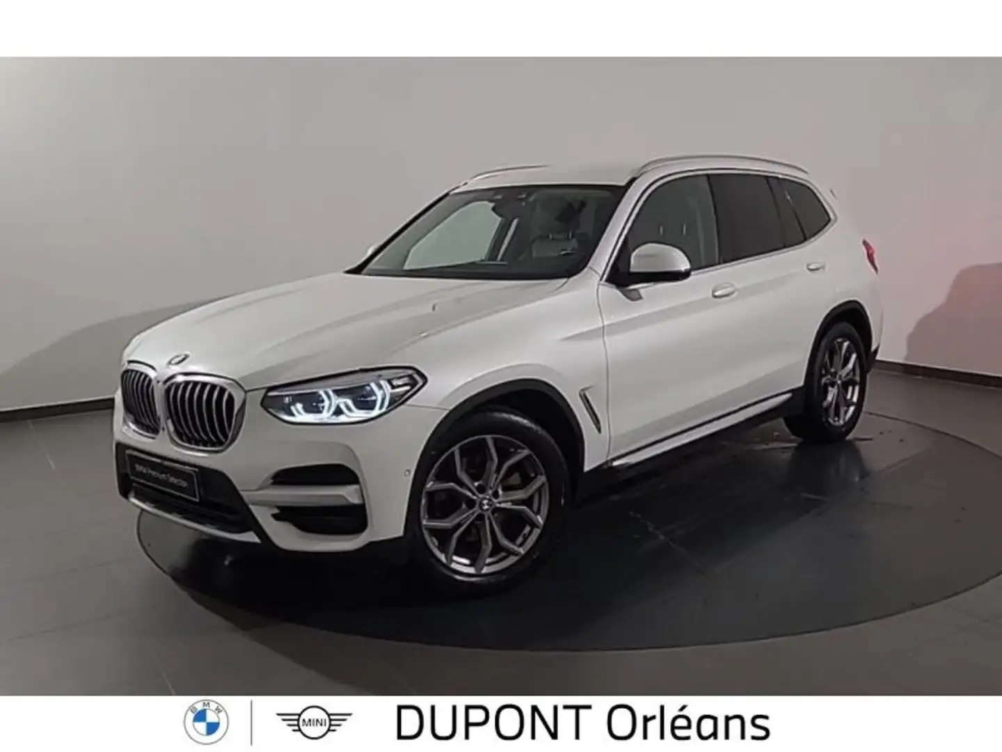 BMW X3 sDrive18dA 150ch  xLine Blanc - 1