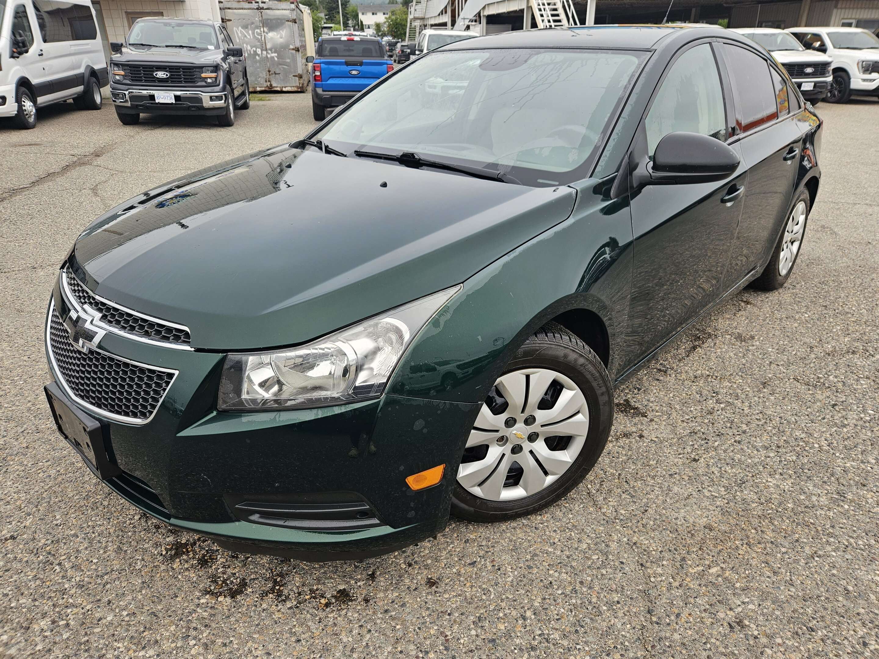 Green 2014 Chevrolet Cruze Sedan 6-Speed Automatic