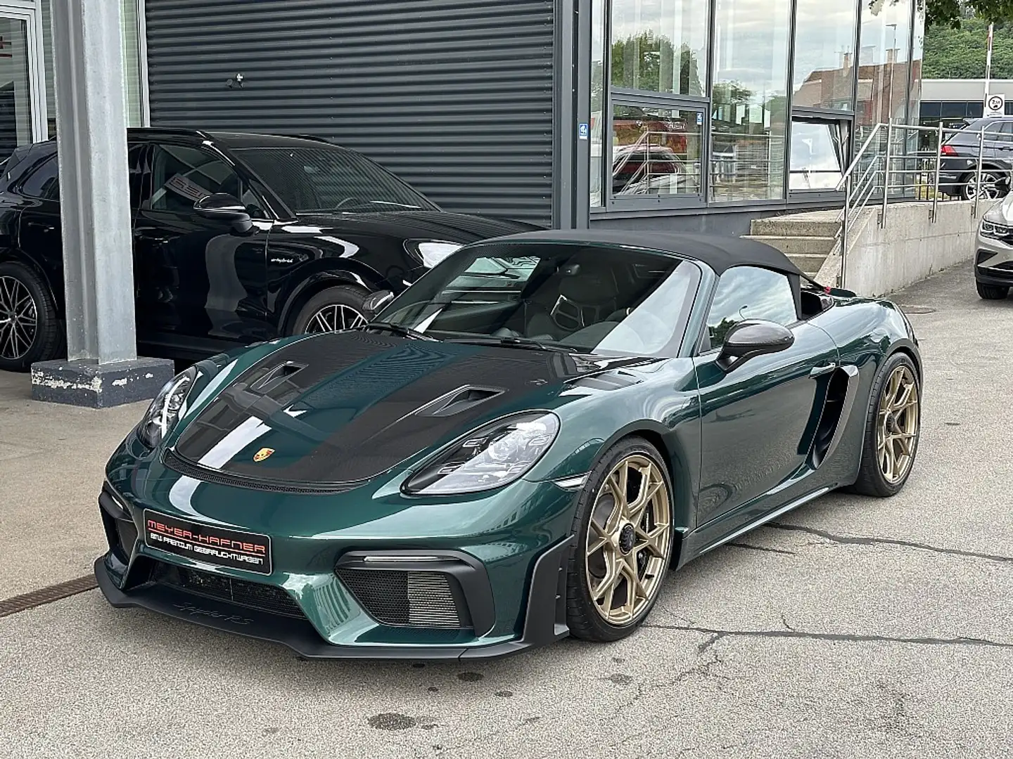 Porsche Boxster 718 Boxster Spyder RS PDK / Sonderlackierung Grün - 1