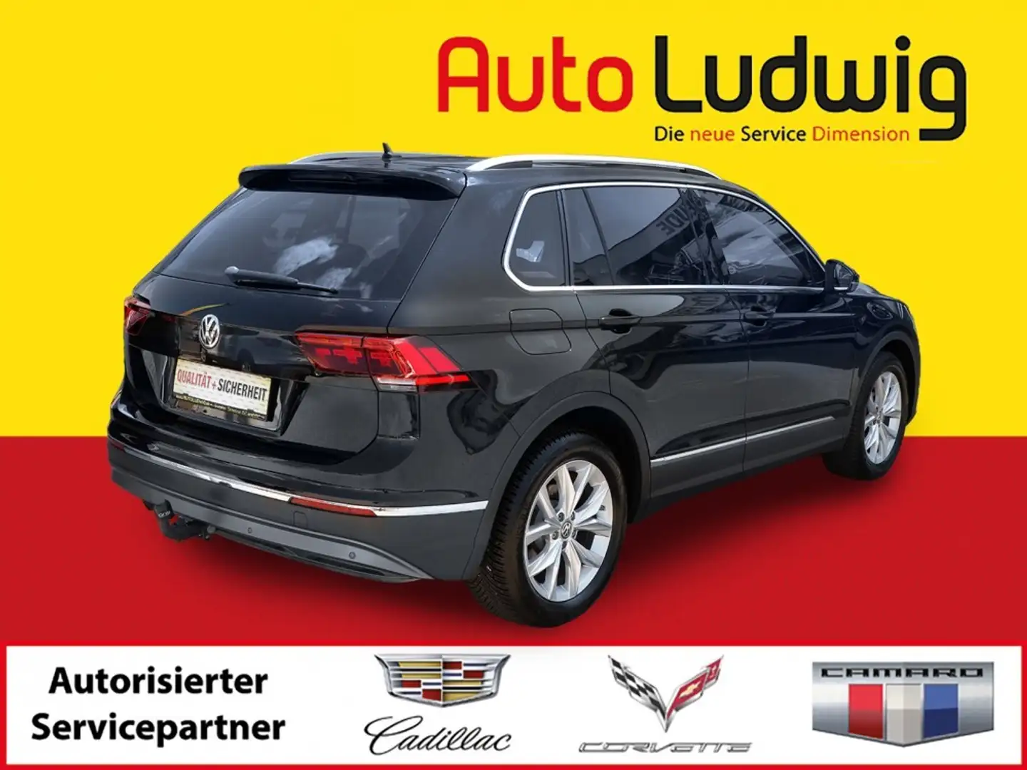 Volkswagen Tiguan 2.0 TDI SCR Comfortline*NAVI*PDC*LED*AHK*SHZ*TE... Schwarz - 2