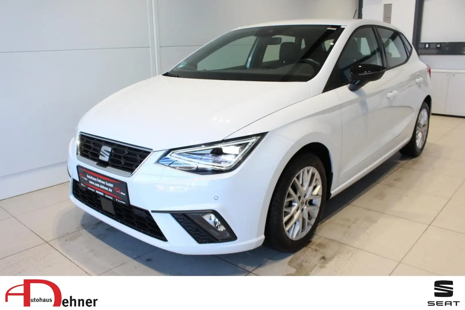 SEAT Ibiza FR PRO 1.0 TSI DSG 4J GAR+KAM+FA XL+VC+SHZ Klima Weiß - 1