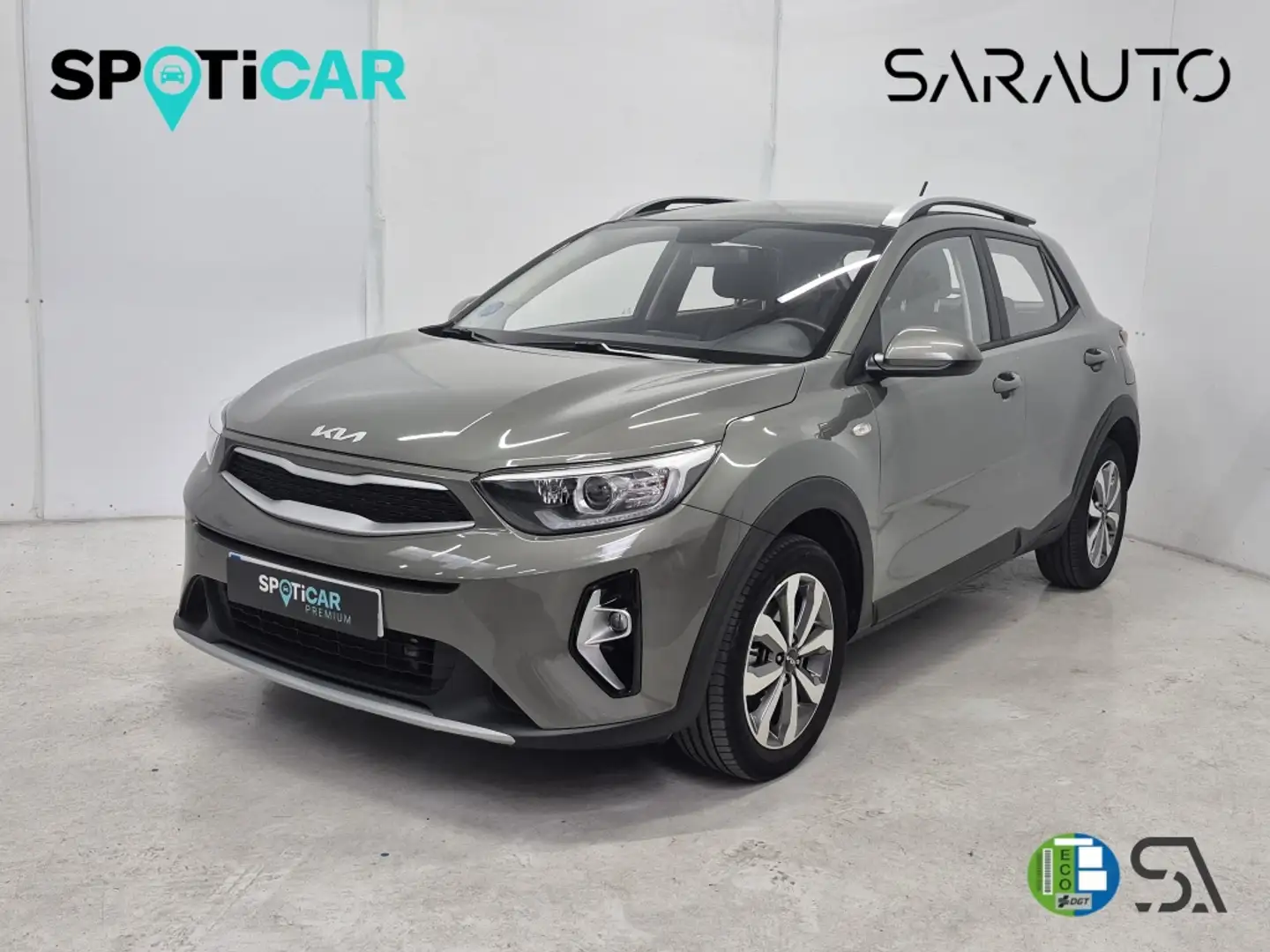 Kia Stonic 1.0 T-GDi MHEV Concept 100 Gris - 1