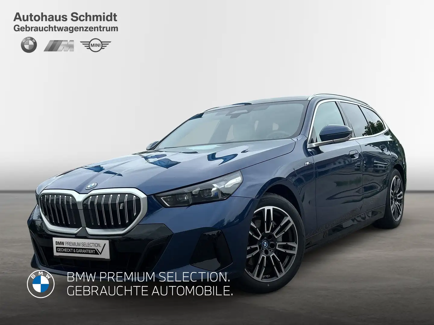 BMW i5 eDrive40 662€ netto Touring*M Sportpaket*Driv A Pr Blau - 1