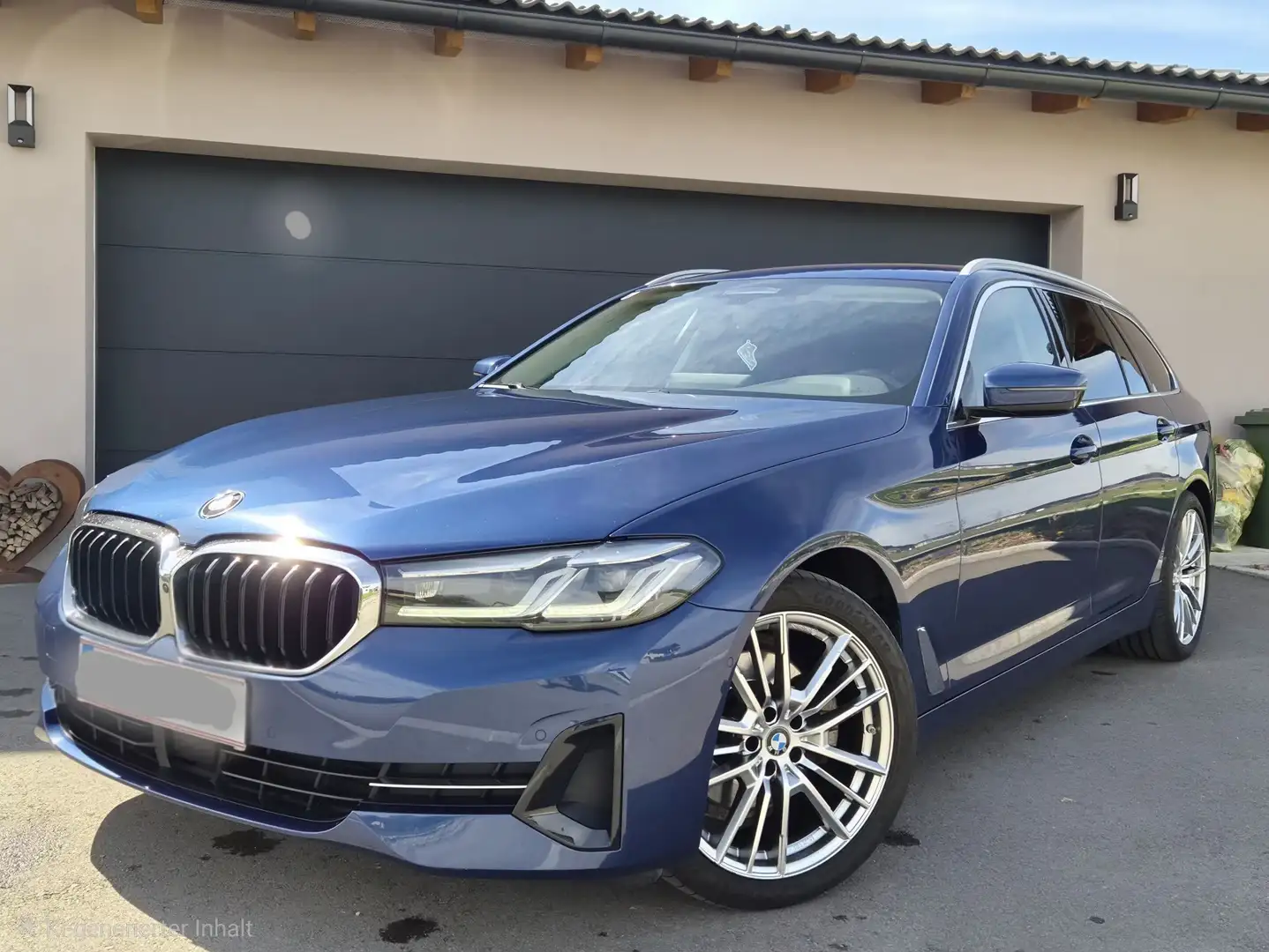 BMW 520 520d 48 V Touring xDrive Aut. Blau - 1