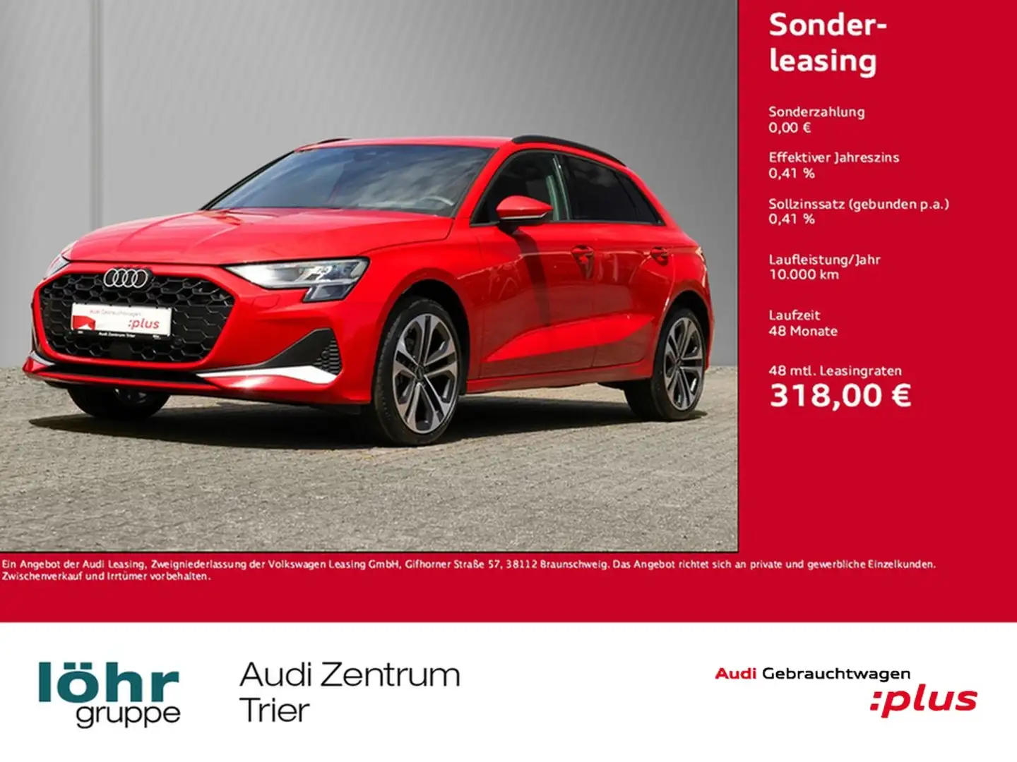 Audi A3 Sportback 35 TFSI advanced S-tronic Sonos Rot - 1