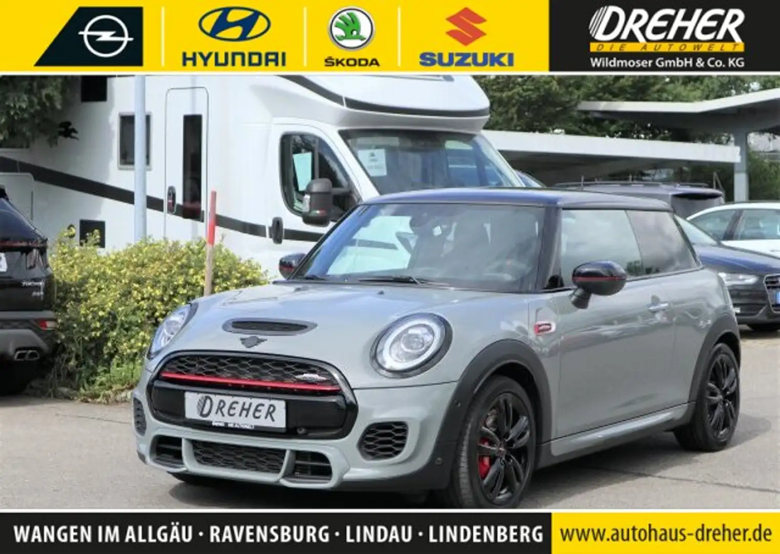MINI John Cooper Works John Cooper Works 2.0 Navi/PDC/LED/Sitzhzg./LM Grau - 1