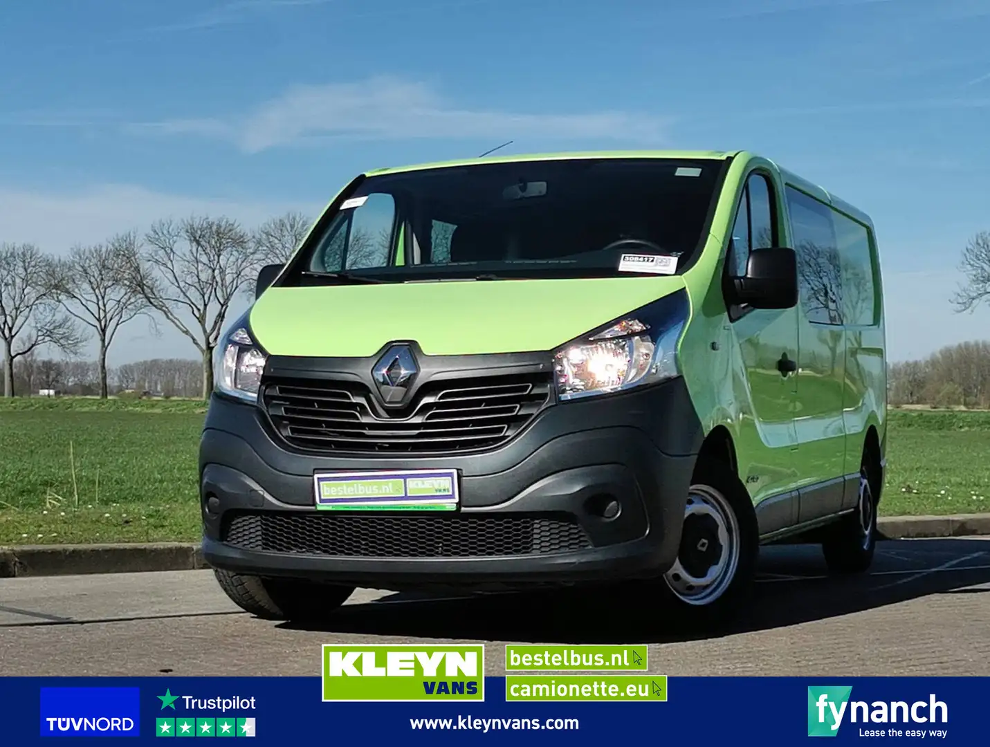 Renault Trafic 1.6 DCI dc l2h1 Groen - 1