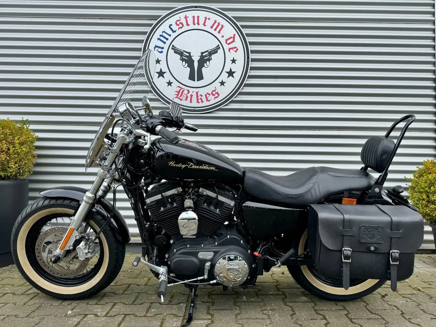 Harley-Davidson Sportster XL1200CB Thunderbike deutsch 5HD1. Siyah - 2