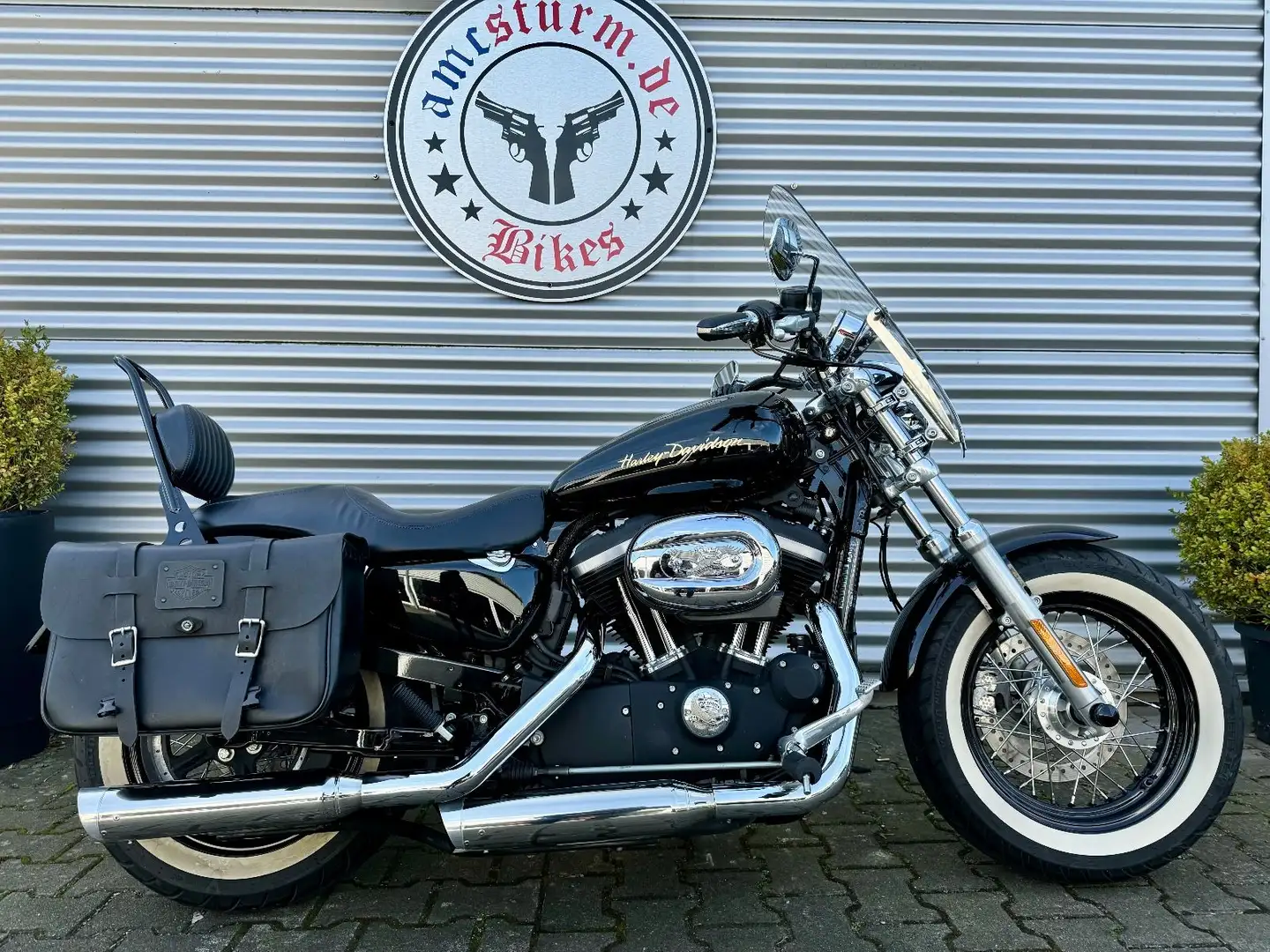 Harley-Davidson Sportster XL1200CB Thunderbike deutsch 5HD1. Zwart - 1