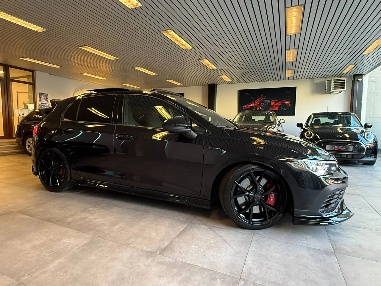 Volkswagen Golf 2.0 TSI GTI Clubsport OPF DSG*full black*, миниатюра 8