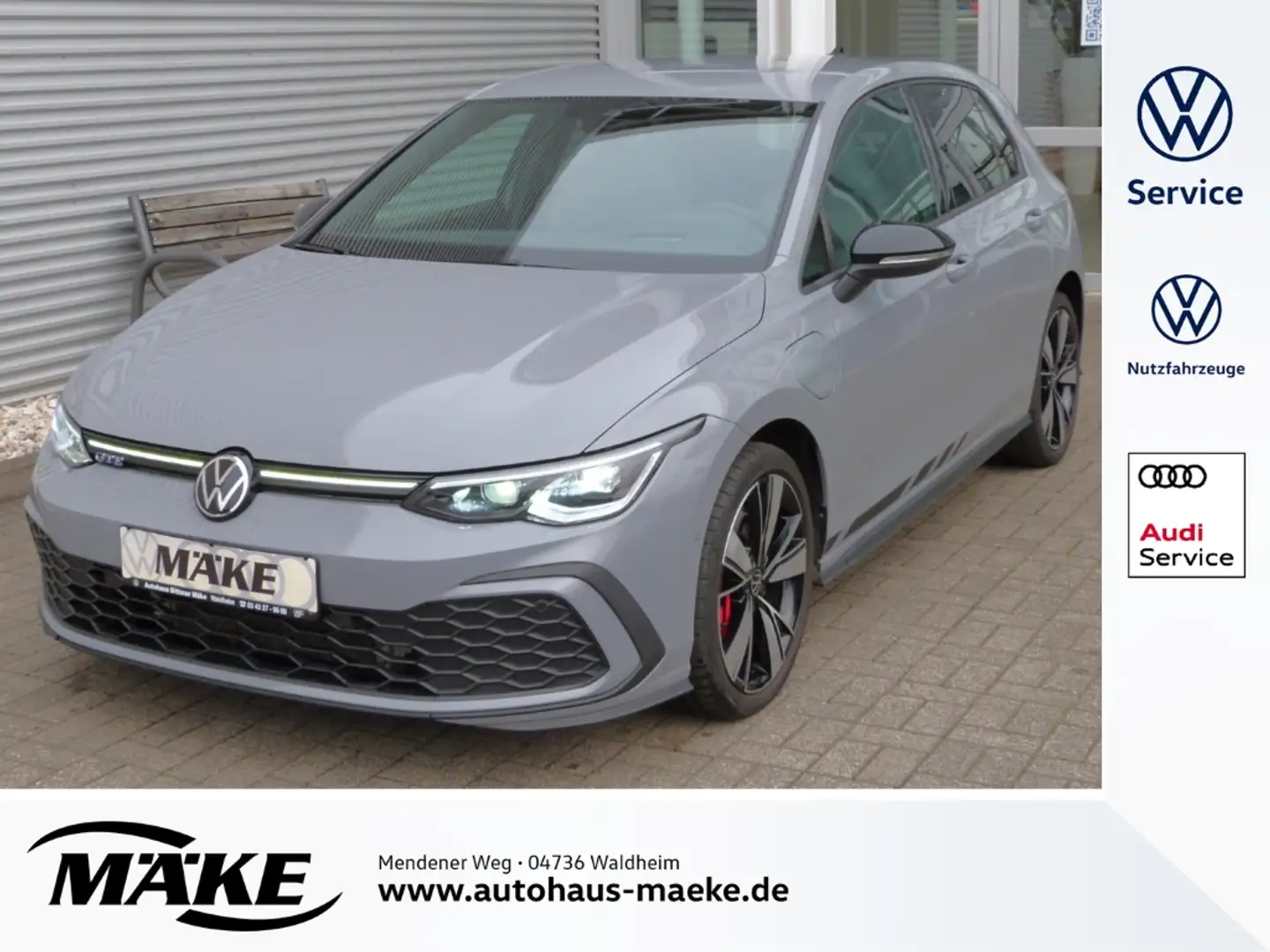 Volkswagen Golf 1.4 eHybrid DSG GTE, Matrix-LED, Navi, DDC, Leder, Grau - 1