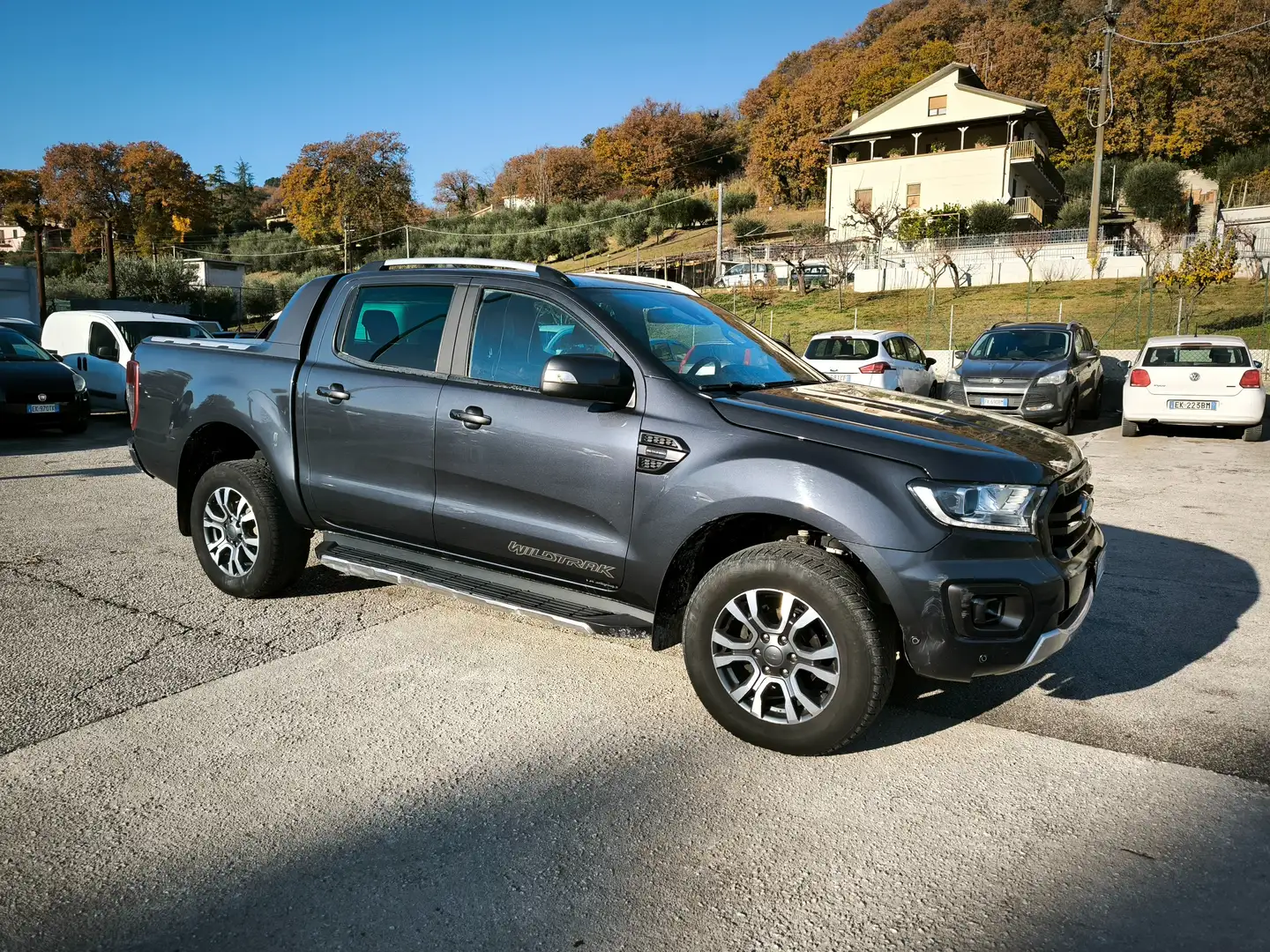 Ford Ranger Ranger 2.0 ecoblue double cab Wildtrak 213cv auto Grau - 1