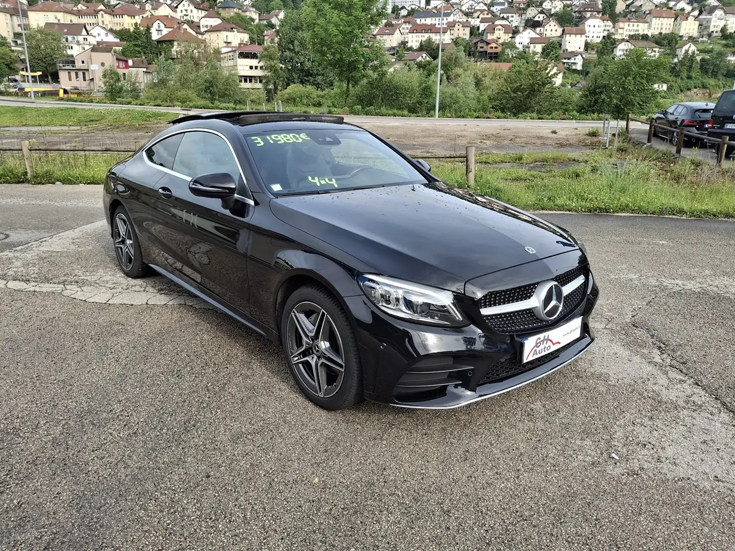Mercedes-Benz C 220 220 D 194CH AMG LINE 4MATIC 9G-TRONIC Negro - 2