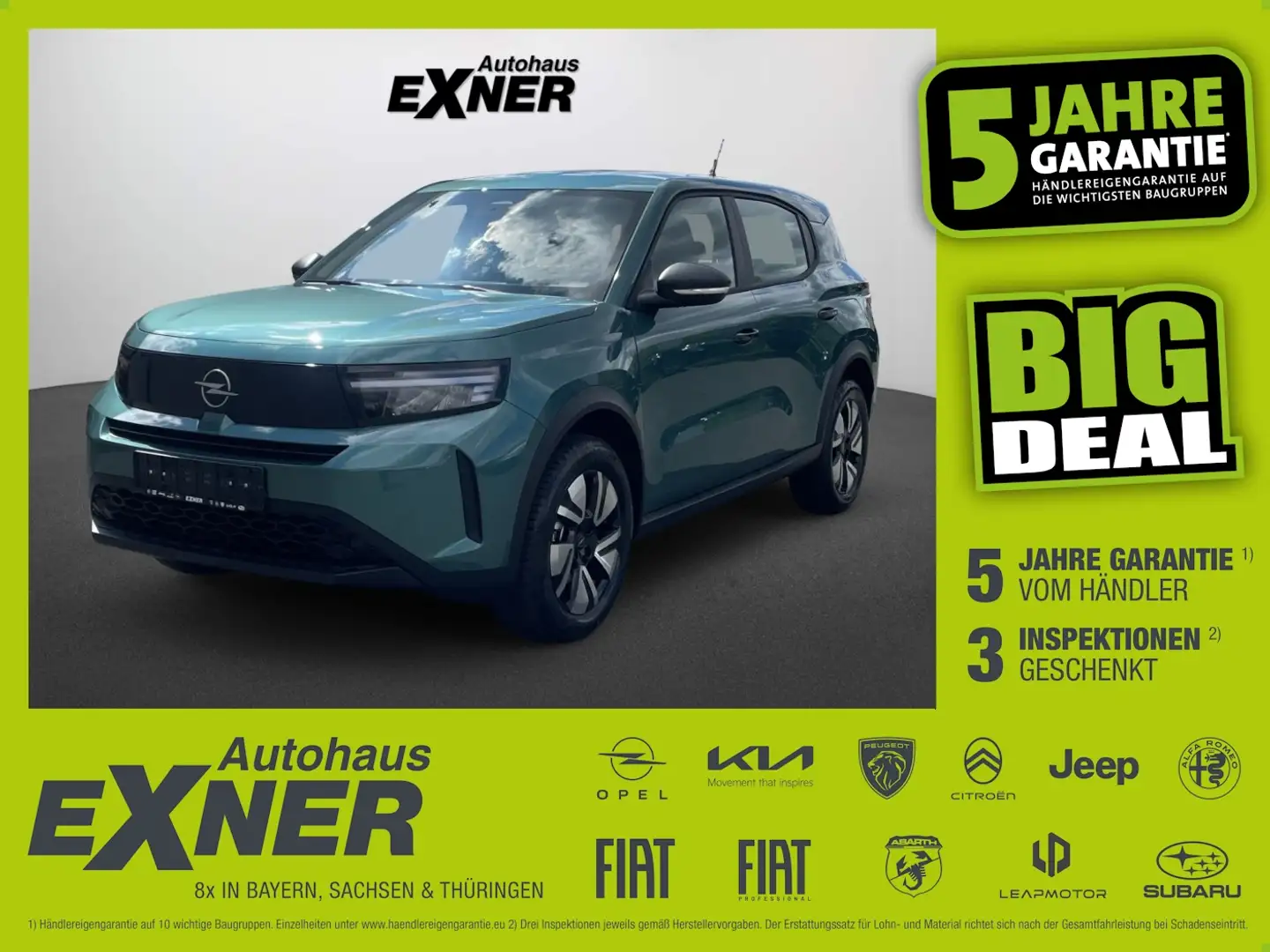 Opel Frontera Hybrid 107 kw EDITION TechPaket Edition Zöld - 1