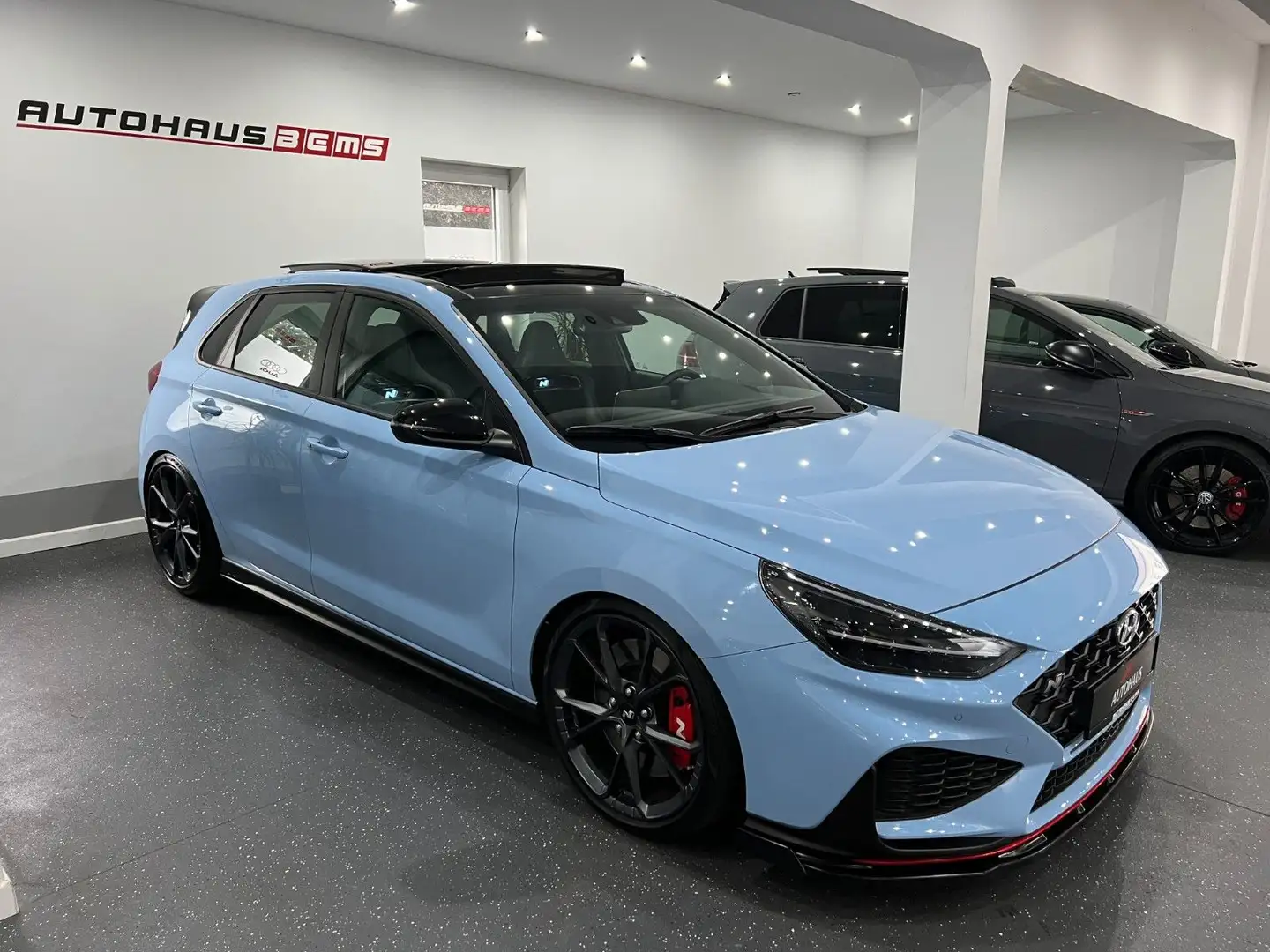 Hyundai i30 N Performance*PANO*SCHALLE*R-KAM*H&R*LED* Bleu - 2