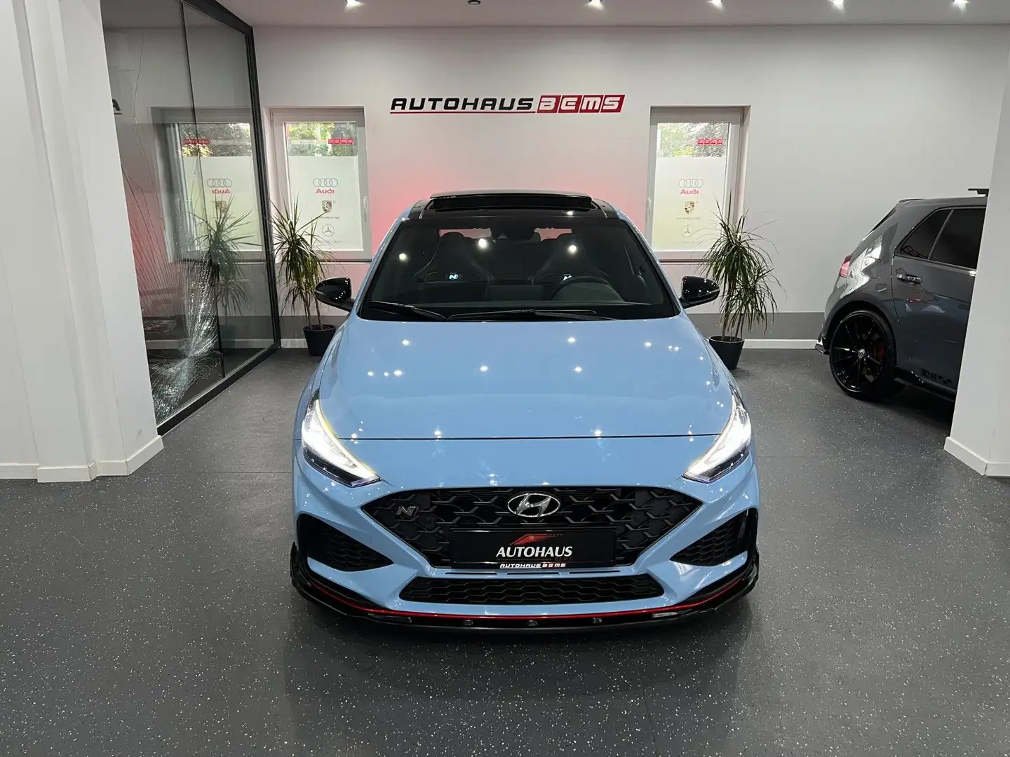 Hyundai i30 N Performance*PANO*SCHALLE*R-KAM*H&R*LED* Bleu - 1
