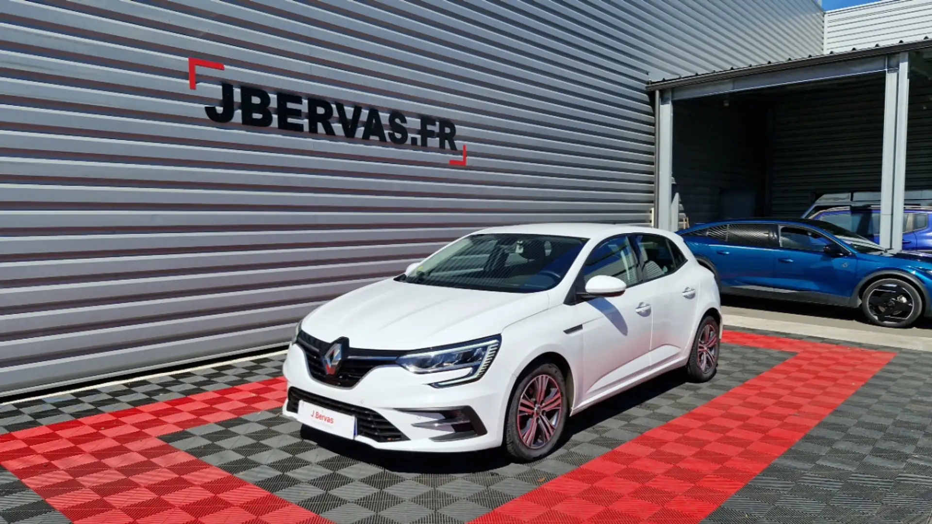 Renault Megane IV Berline evolution Blue dCi 115 EDC Blanc - 1