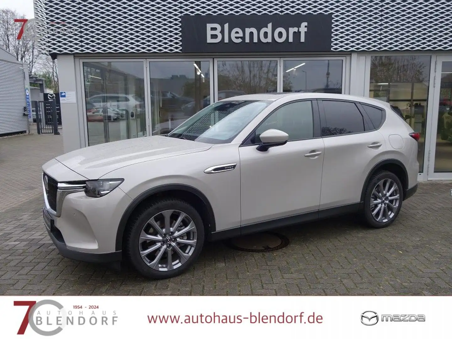 Mazda CX-60 Exclusive 2,5L PHEV Matrix-LED|Panoramadach|Leder Beige - 1