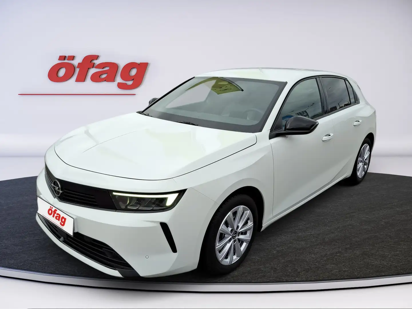 Opel Astra 1.2 Turbo MHEV Edition Aut. Weiß - 2