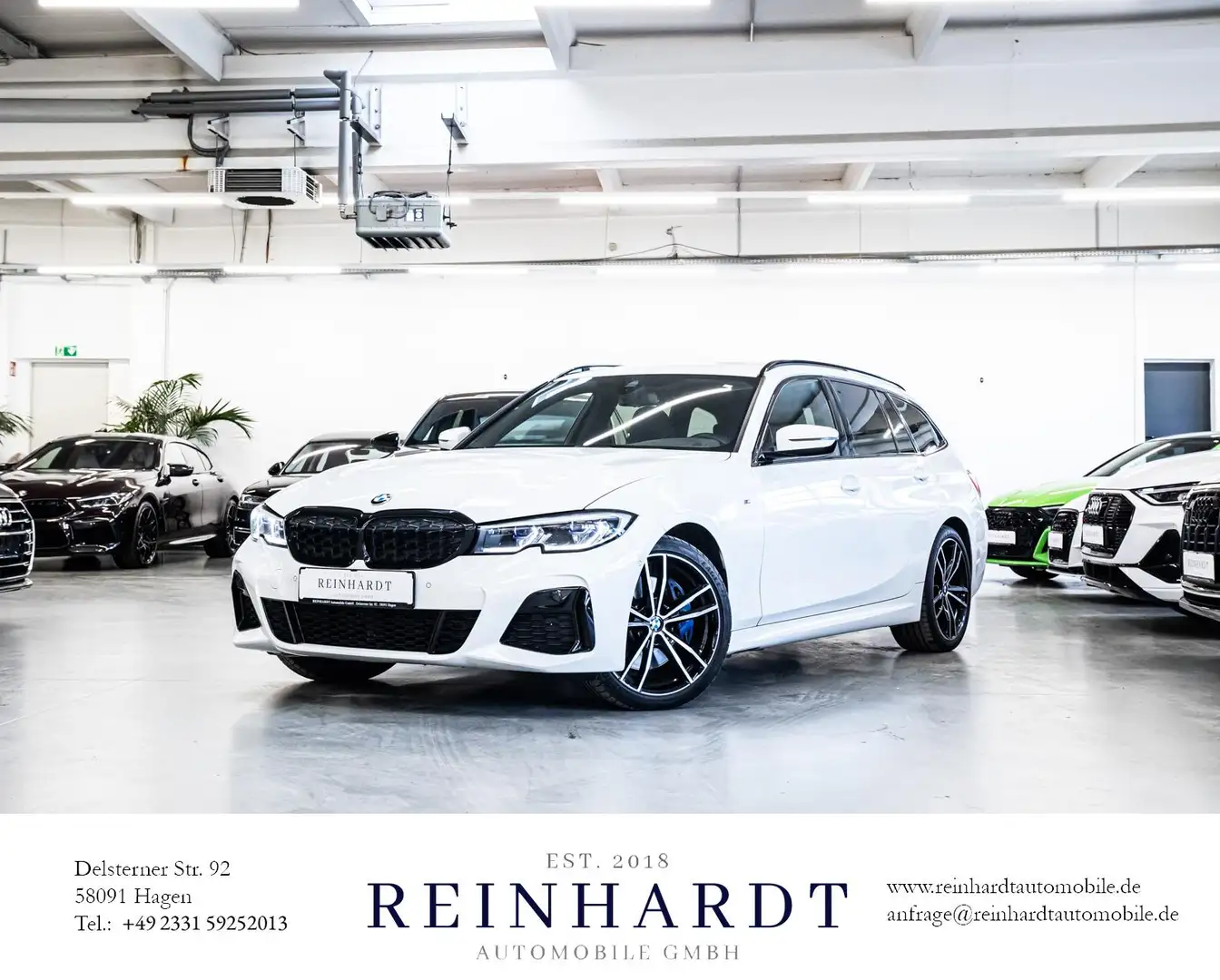 BMW 340 TOURING xDRIVE/LASER/SHADOW/H&K/StHz./KAM. Weiß - 1