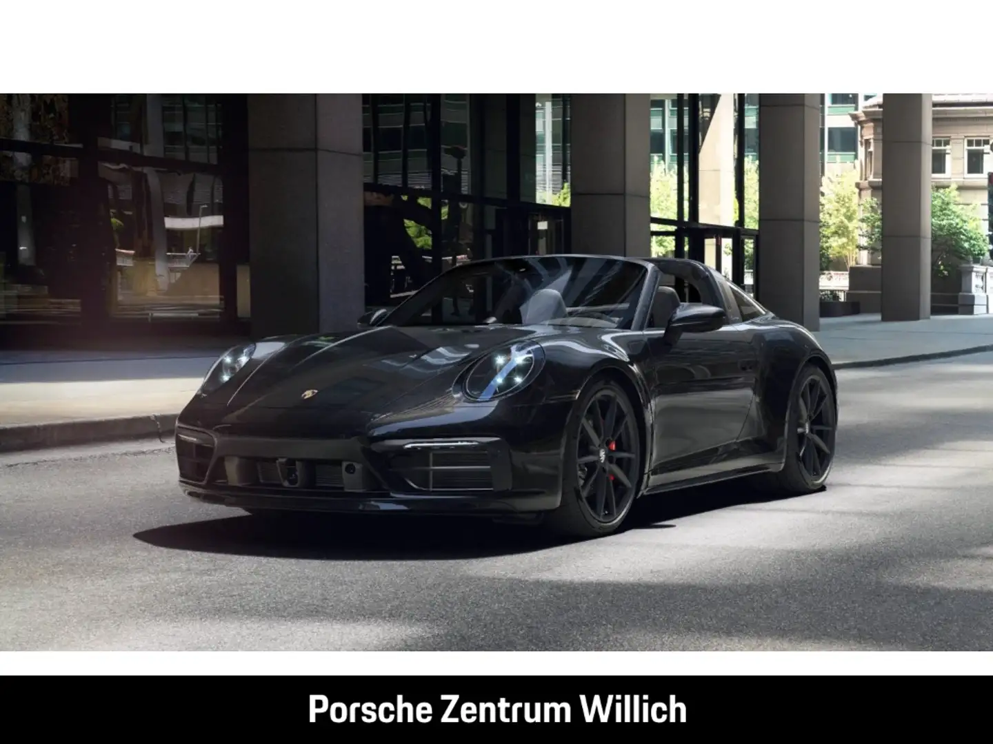 Porsche 992 911 Targa 4S Burmester HA-Lenkung Nachtsicht Schwarz - 1