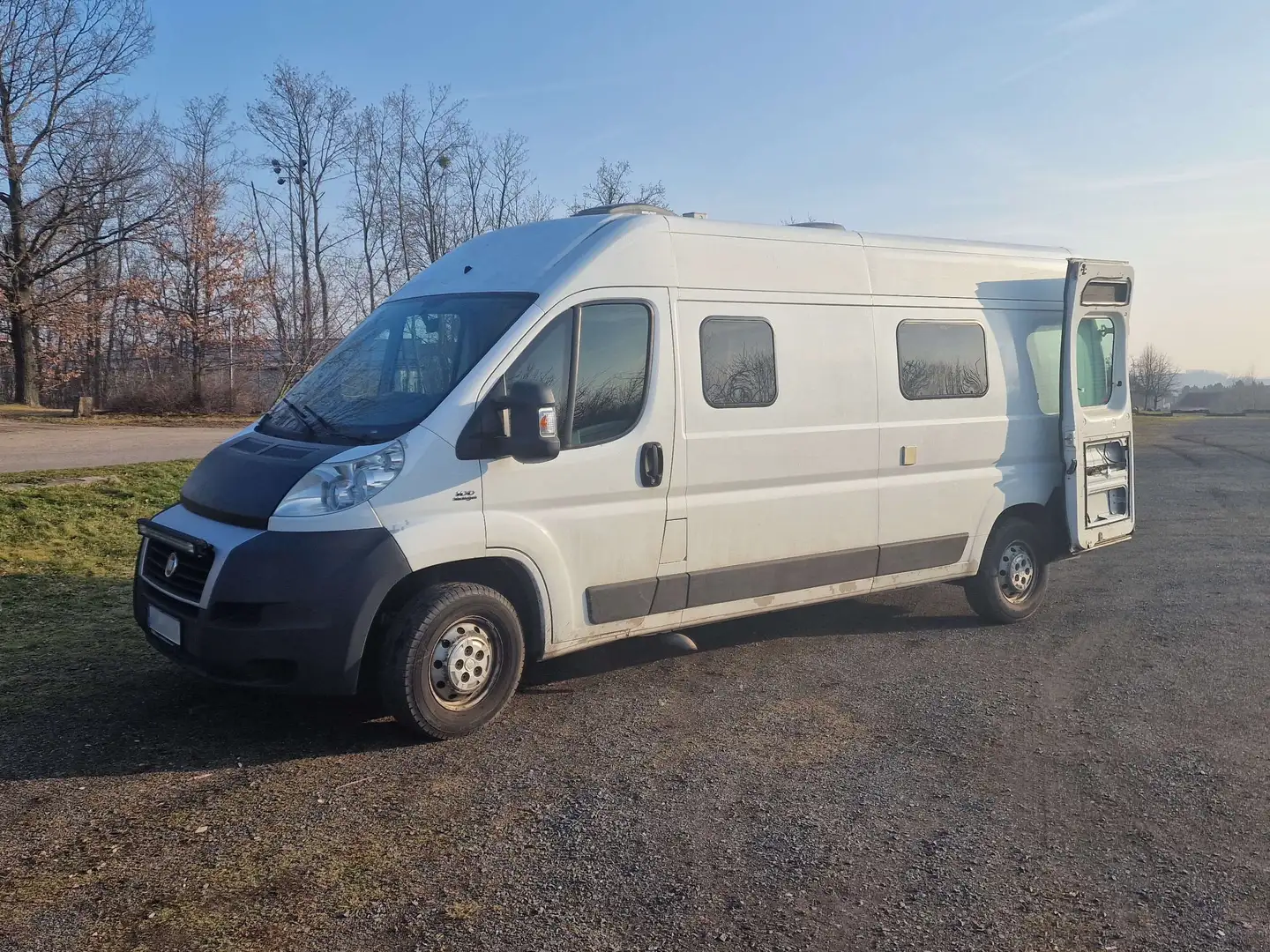 Fiat Ducato Fiat Ducato teilausgebaut als Wohnmobil / Van L4H2 Weiß - 2