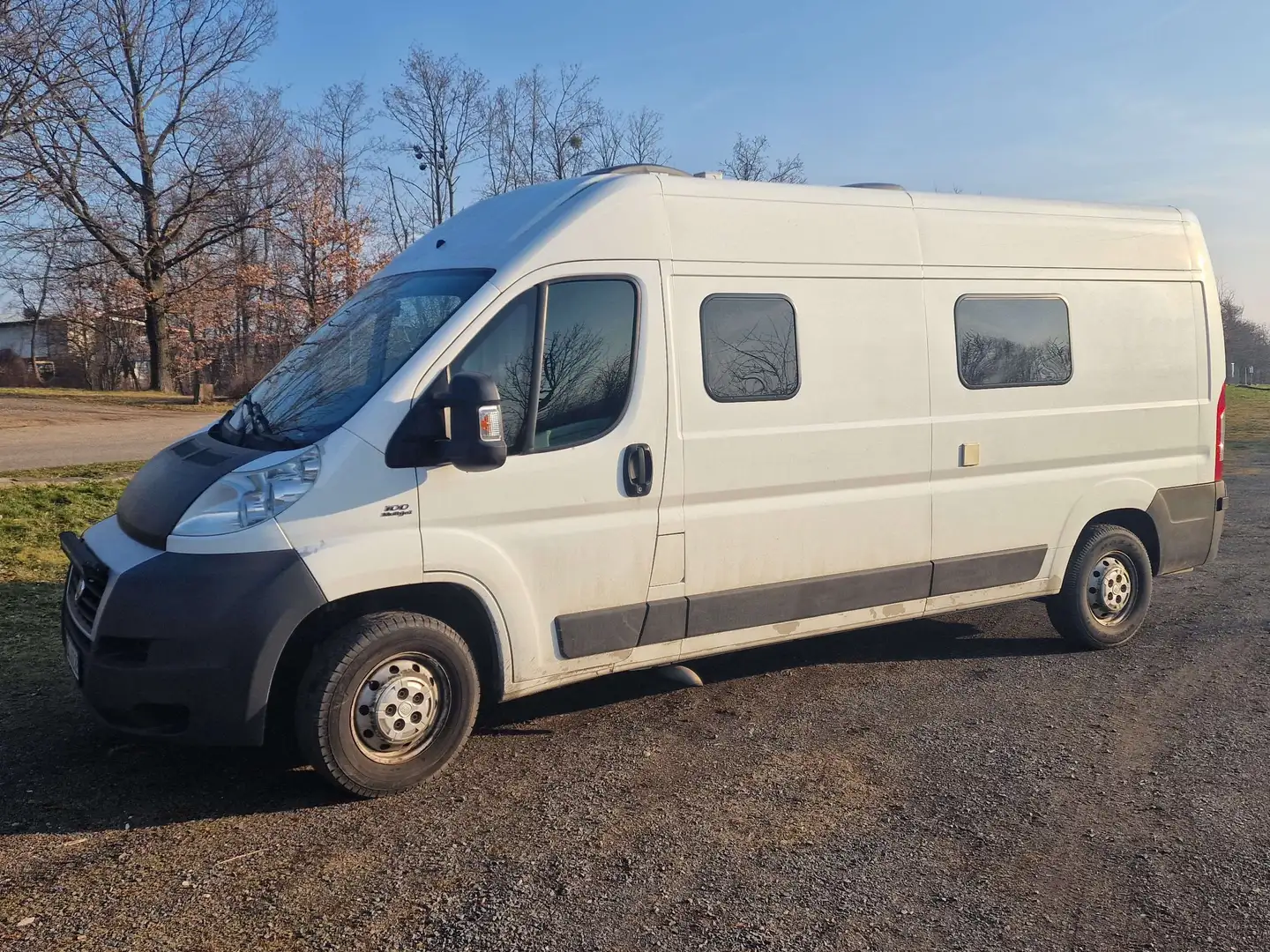 Fiat Ducato Fiat Ducato teilausgebaut als Wohnmobil / Van L4H2 Weiß - 1