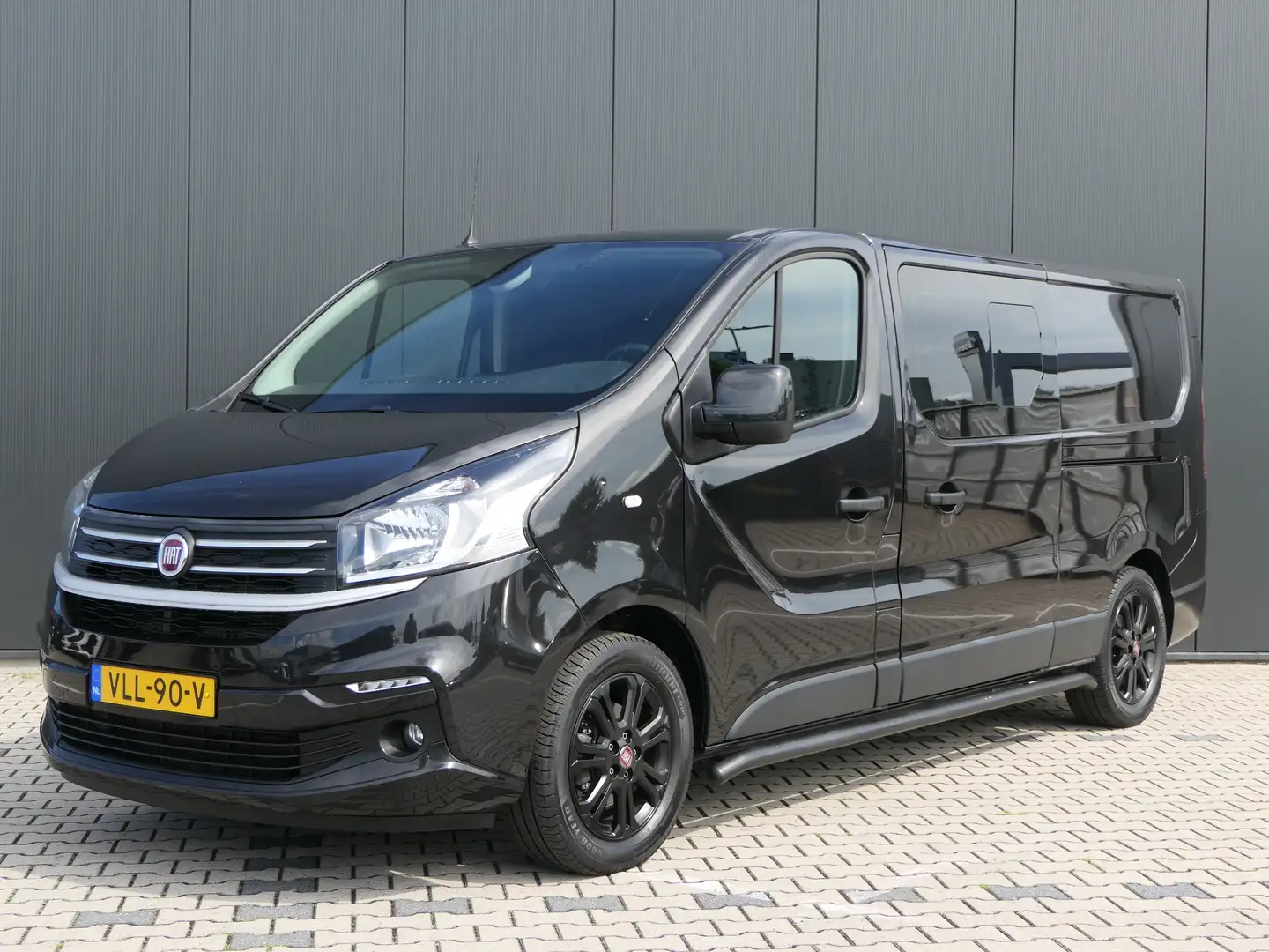 Fiat Talento 2.0 MultiJet L2H1 SX DC | Dubbele Cabine | Luxe! | Zwart - 1