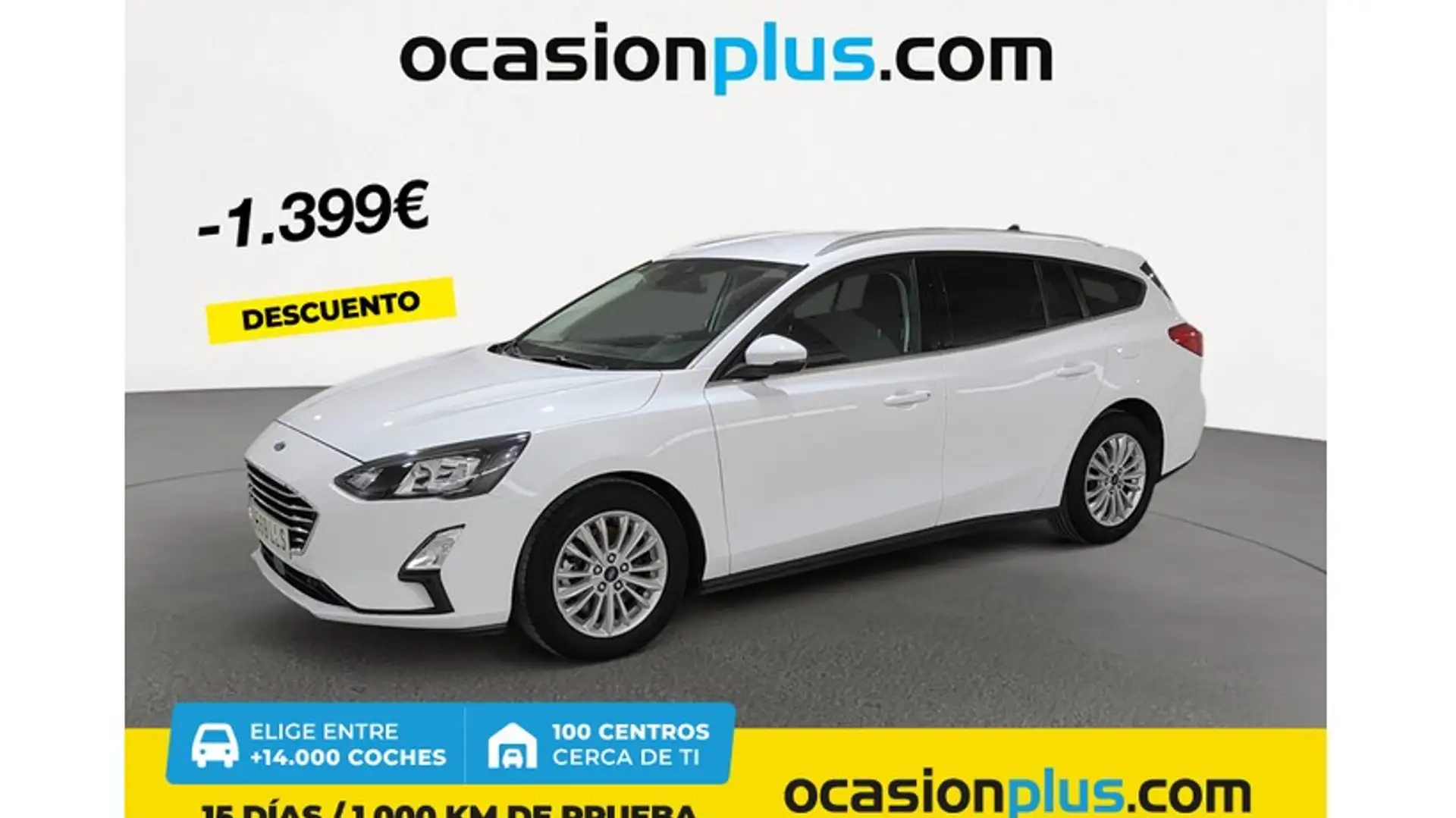 Ford Focus Sportbreak 1.5Ecoblue Titanium Blanc - 1