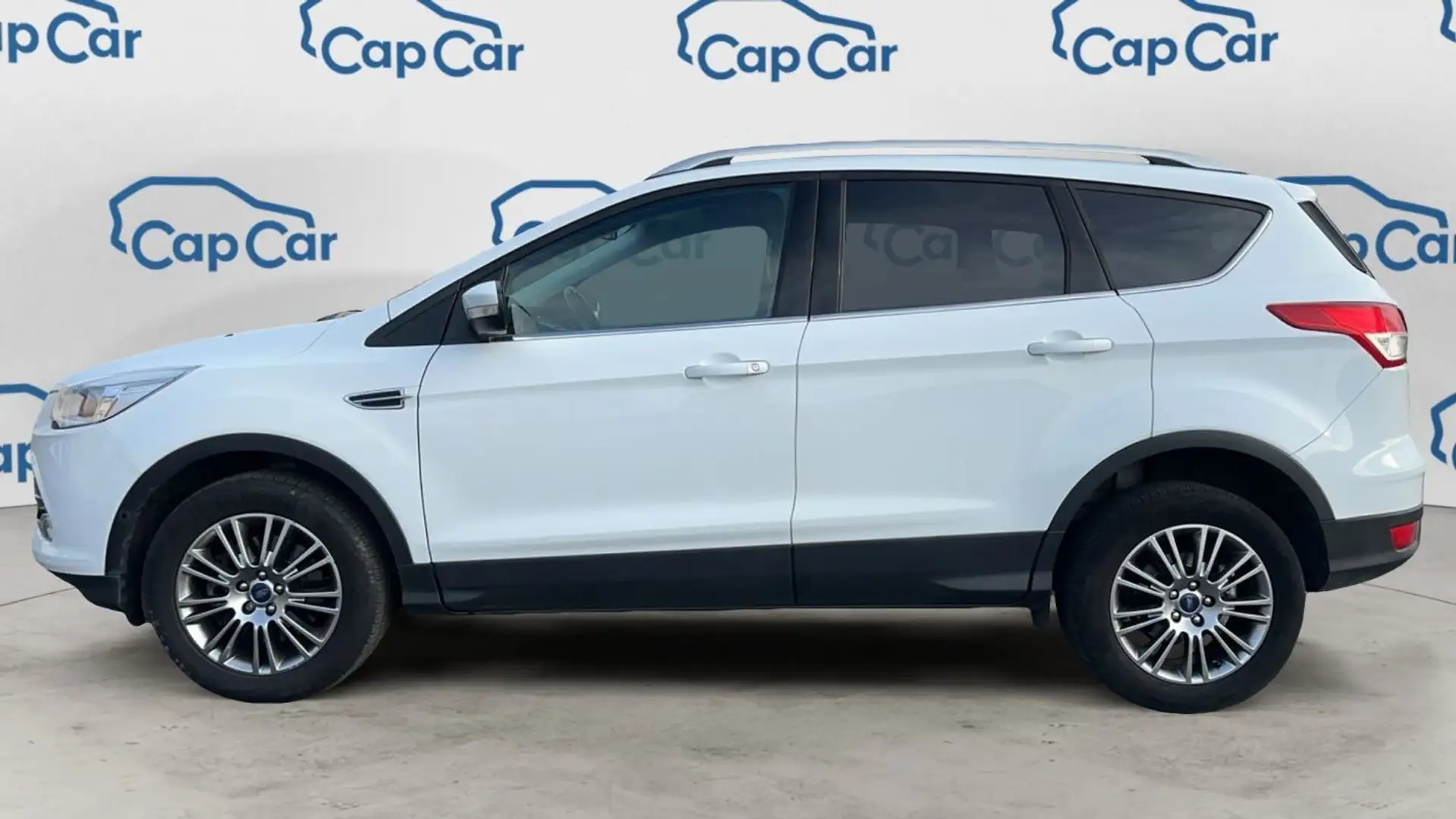 Ford Kuga 2 TDCi 140 BVA6 Titanium - Automatique Blanc - 2