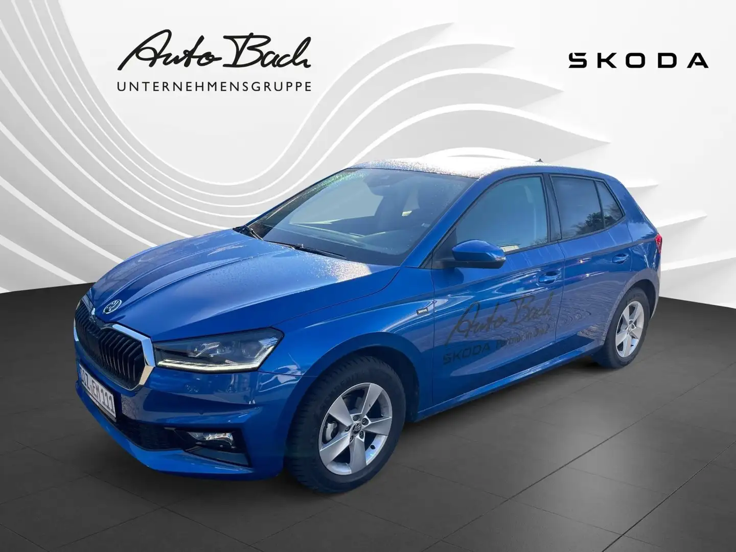 Skoda Fabia Drive 1.0 TSI 70 kW 5-Gang Blauw - 1