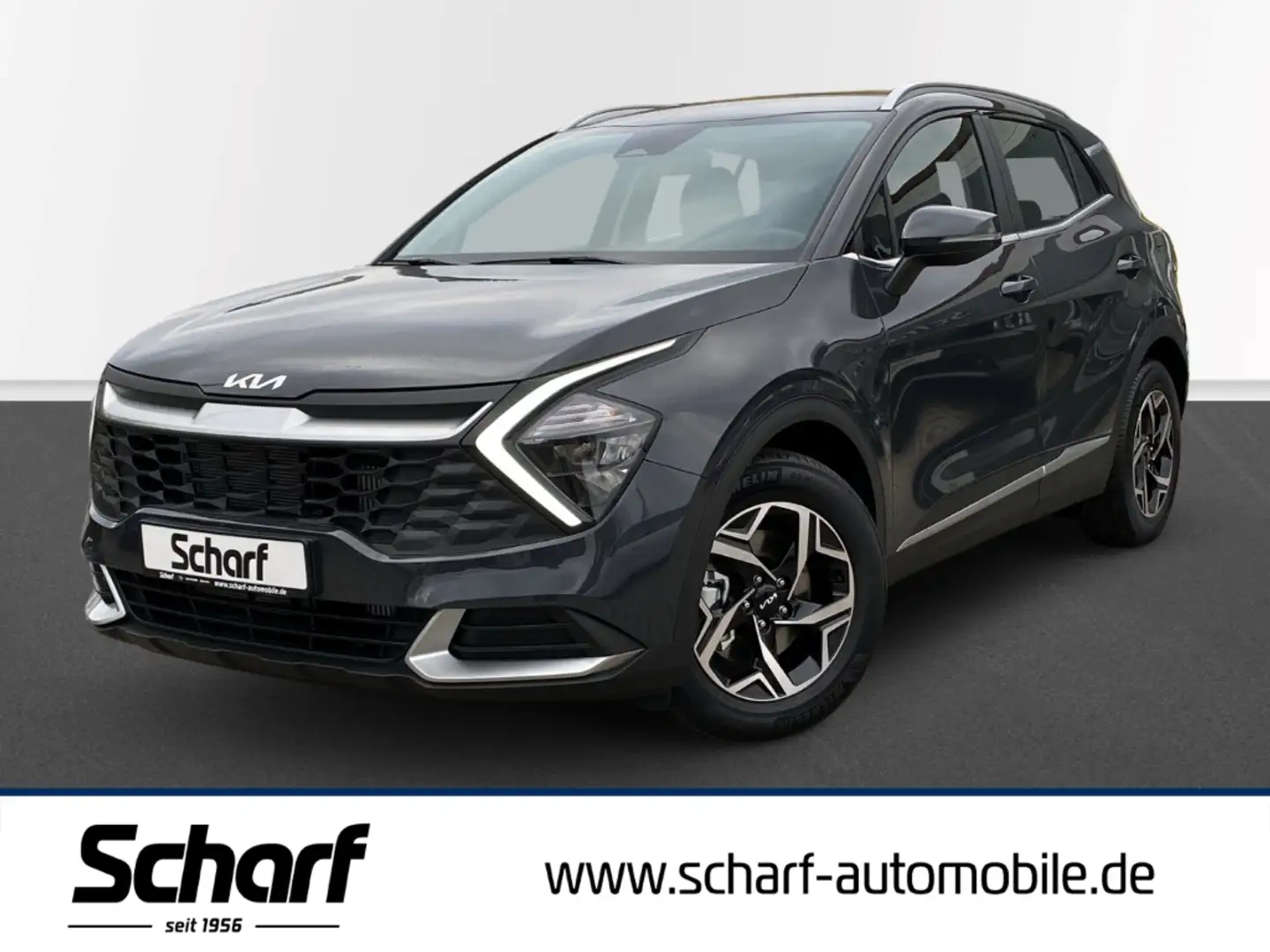Kia Sportage Silver DCT 4x4 Navi LED Rü.CAM DAB Klimaaut. SHZ M Grey - 1