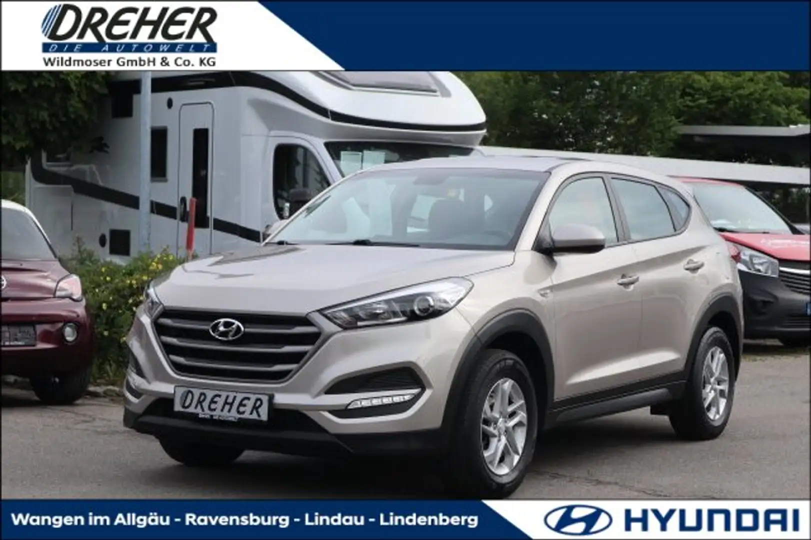 Hyundai TUCSON Tucson /KLIMA/MET/ ALU / wenig km / mit Garantie Bílá - 1