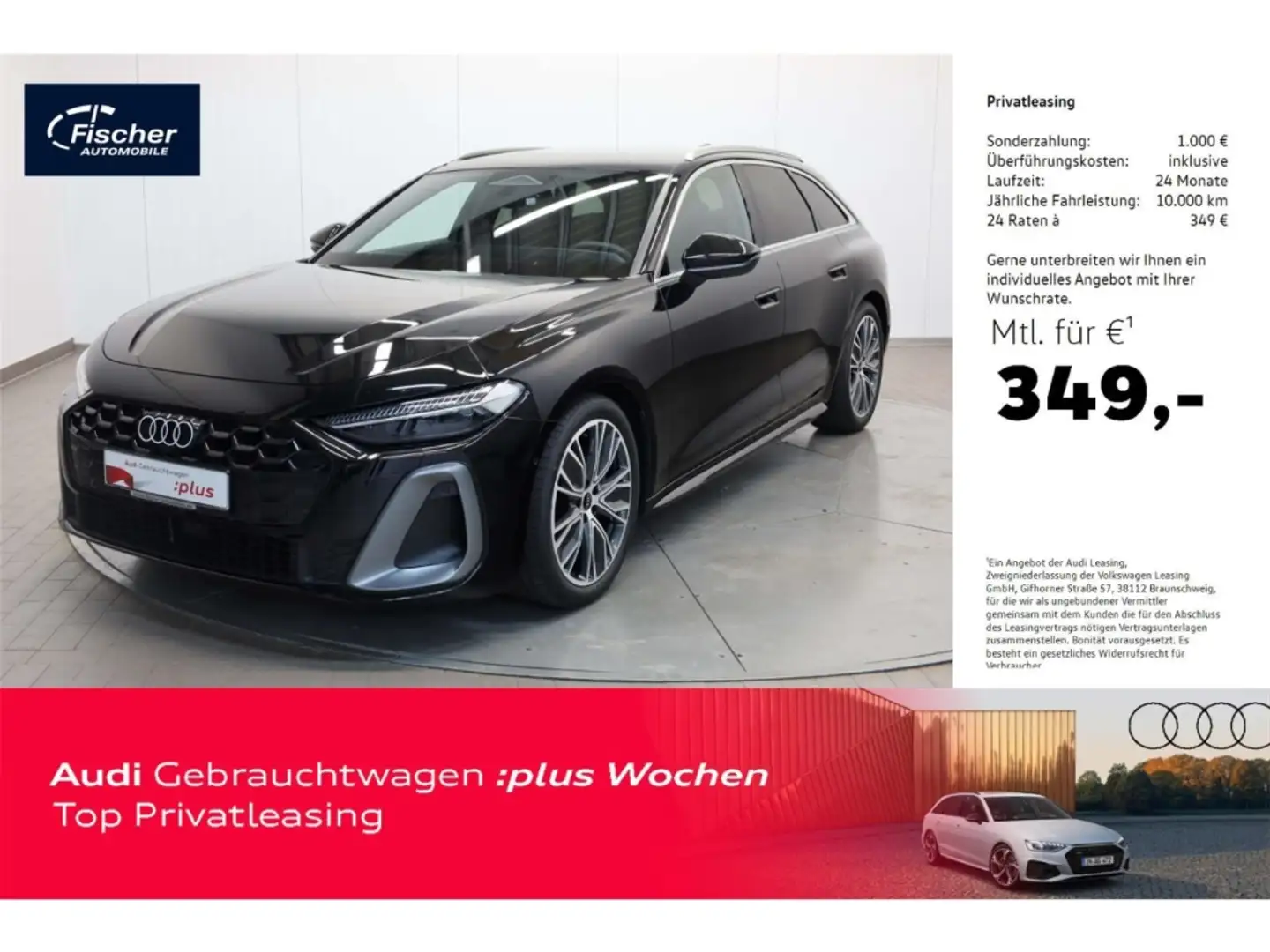 Audi A5 Avant 40 TFSI S line NAV/LED PRO/TECH/19'' Schwarz - 1