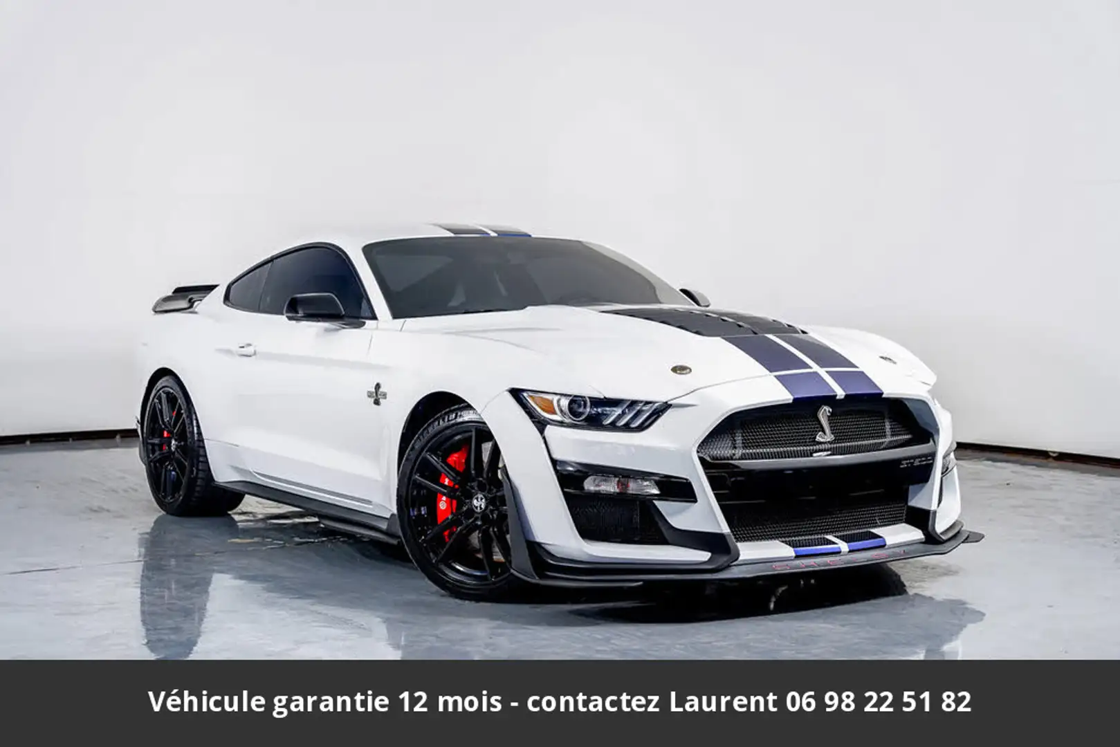 Ford Mustang Shelby GT500 760 Hors homologation 4500e Blanc - 1
