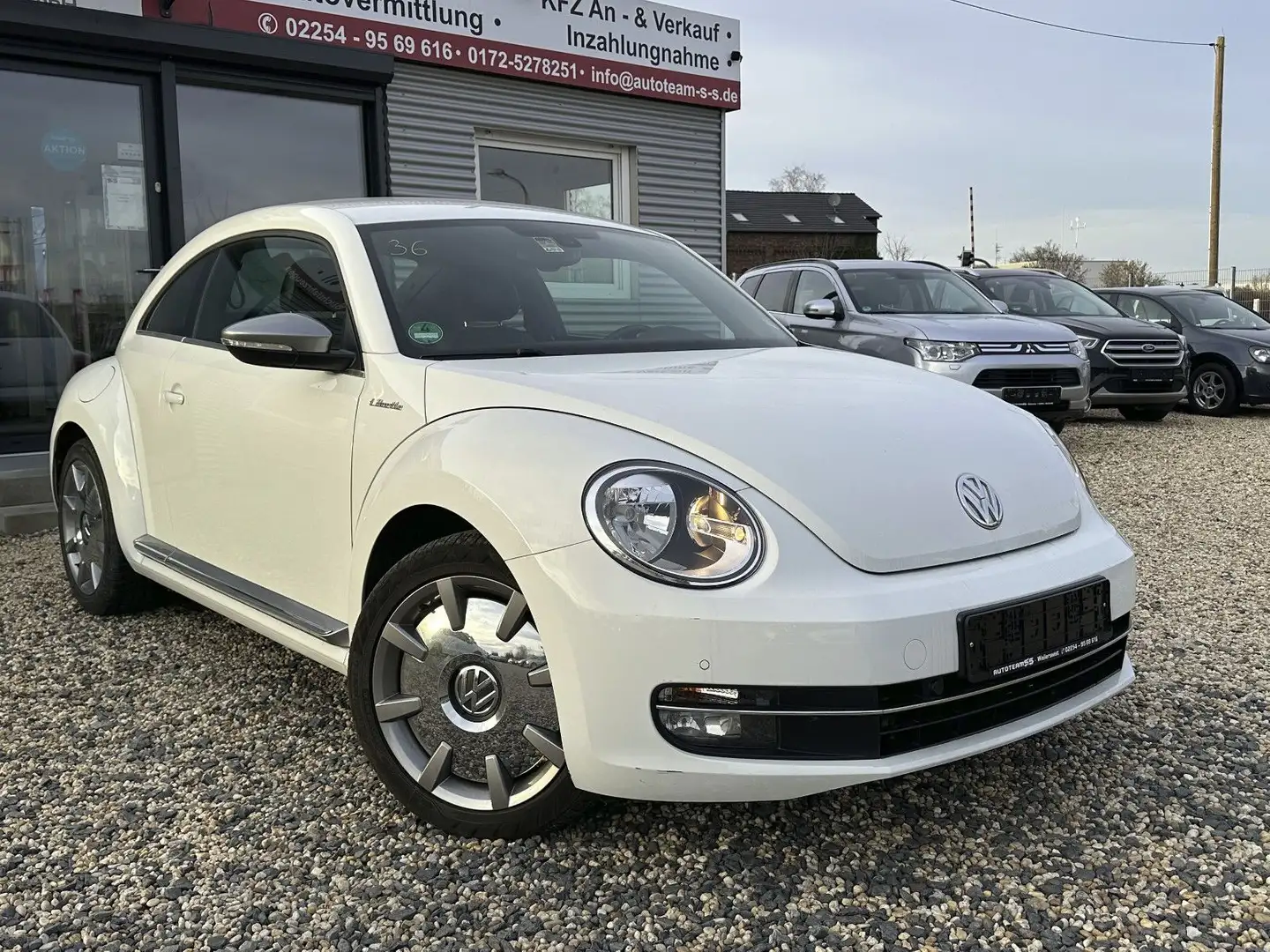 Volkswagen Beetle iBeetle Design/2.Hand/Leder/Navi/Tempo./ Bianco - 2