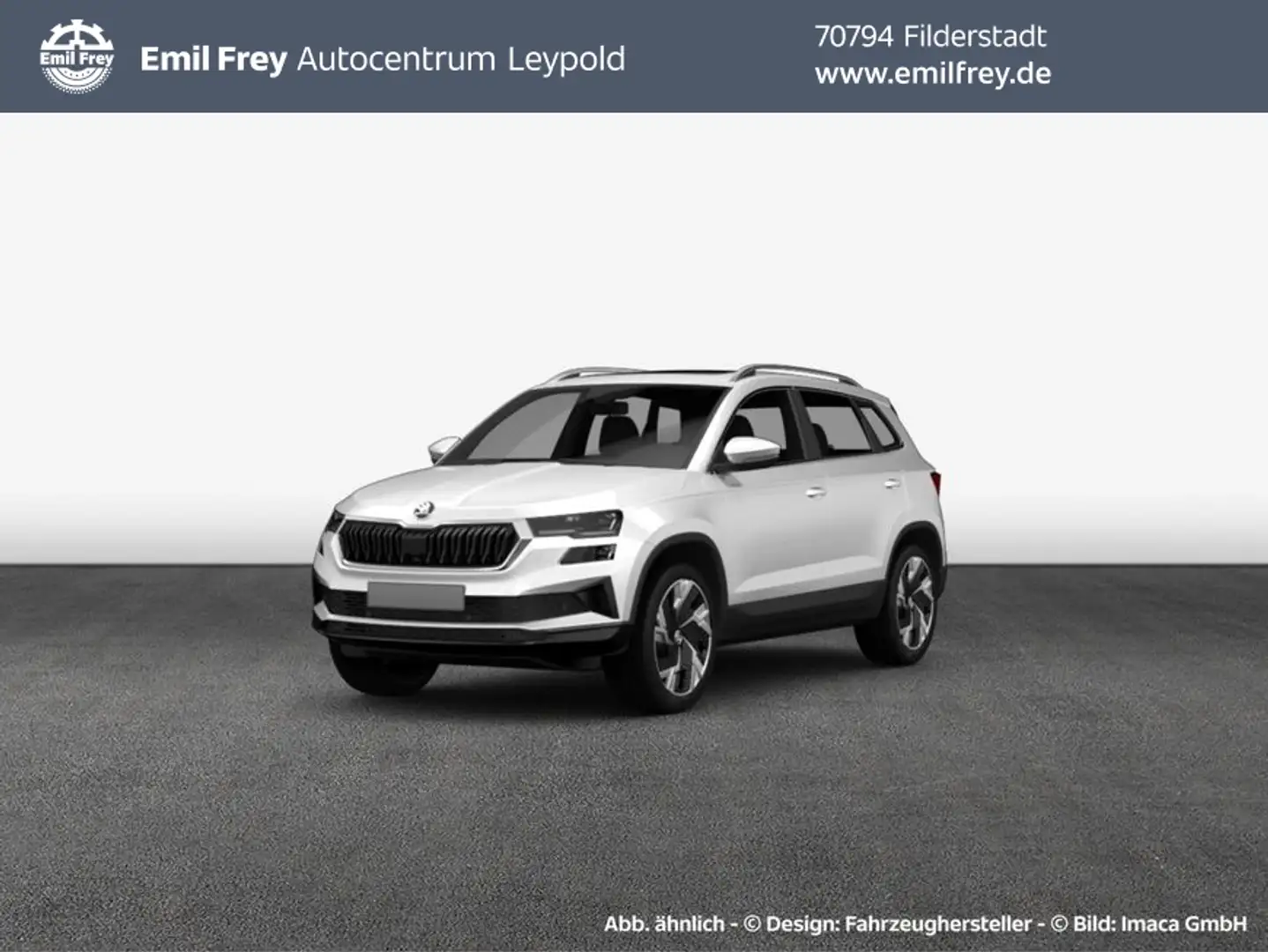 Skoda Karoq 1.5 TSI ACT DSG Selection Weiß - 1