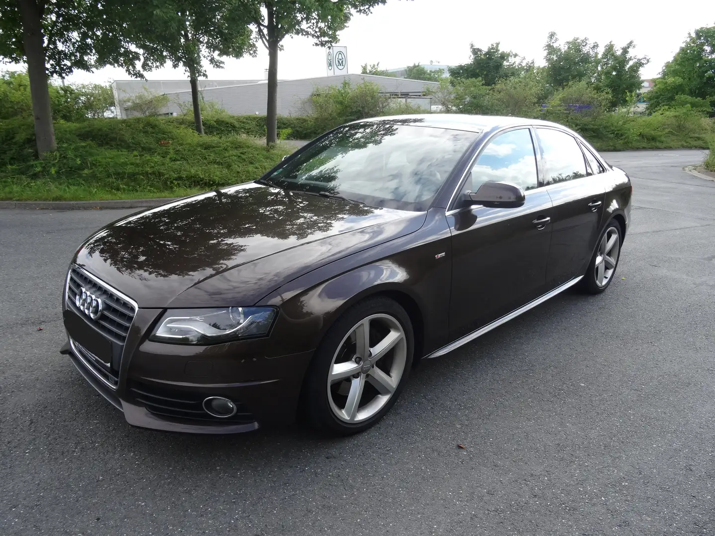 Audi A4 A4 Diesel 2.0 TDI DPF S line Sportpaket/Alcantara Braun - 1