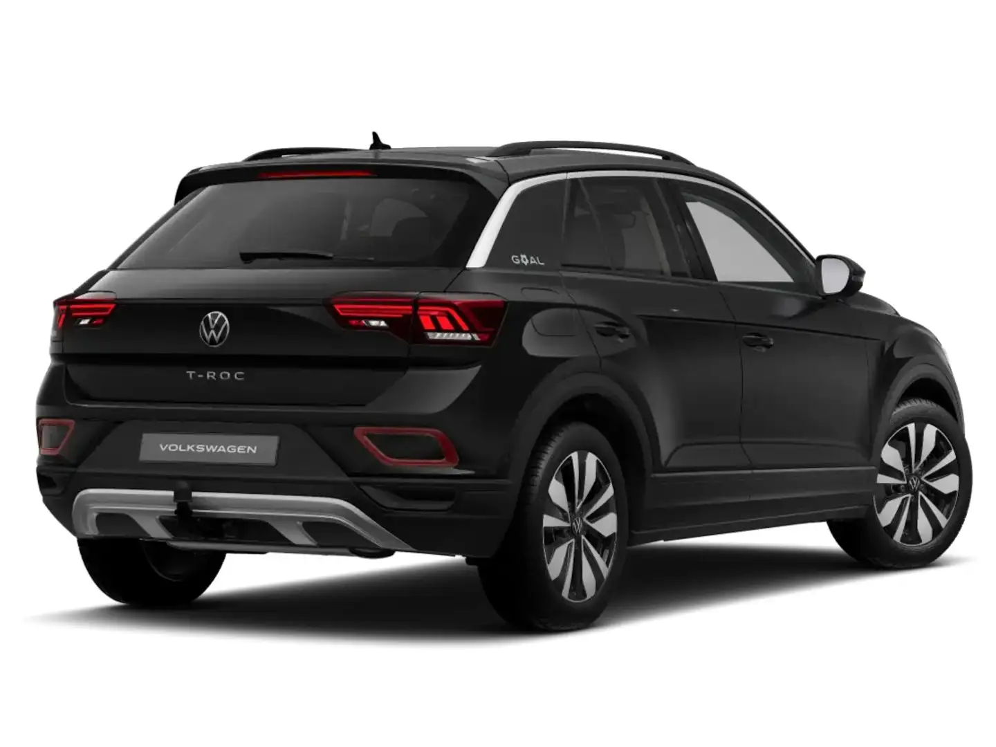 Volkswagen T-Roc 2.0 TDI GOAL DSG Navi LED-Plus AHK ACC Noir - 2