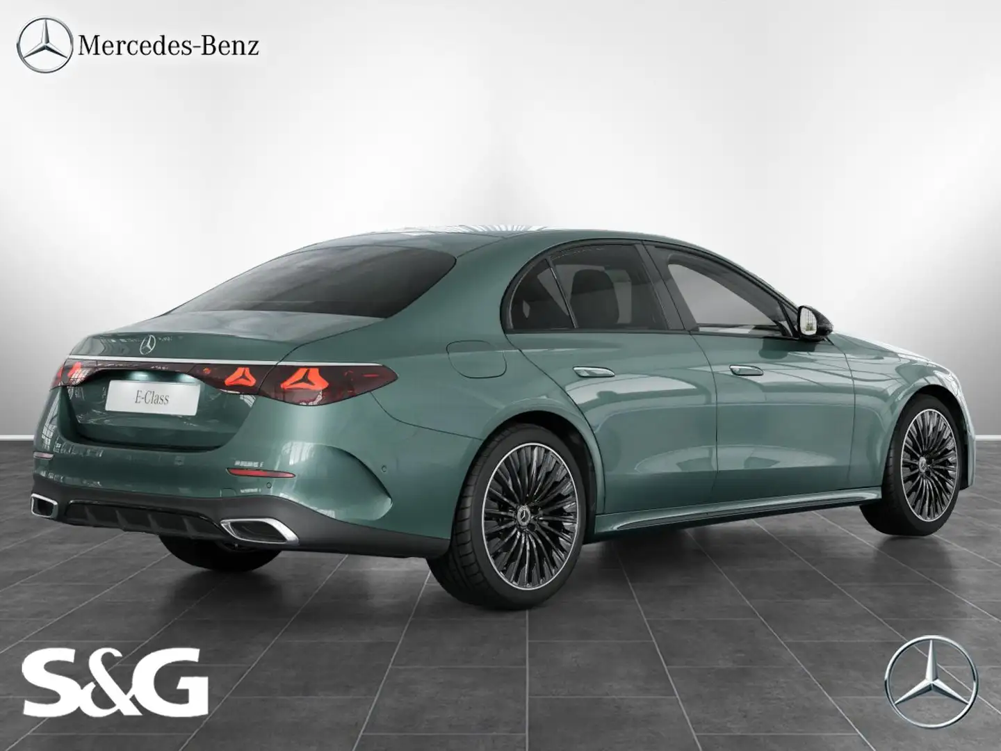 Mercedes-Benz E 220 d Lim. AMG 360°+DIG-LED+Distro.+Memorysitz Argent - 2